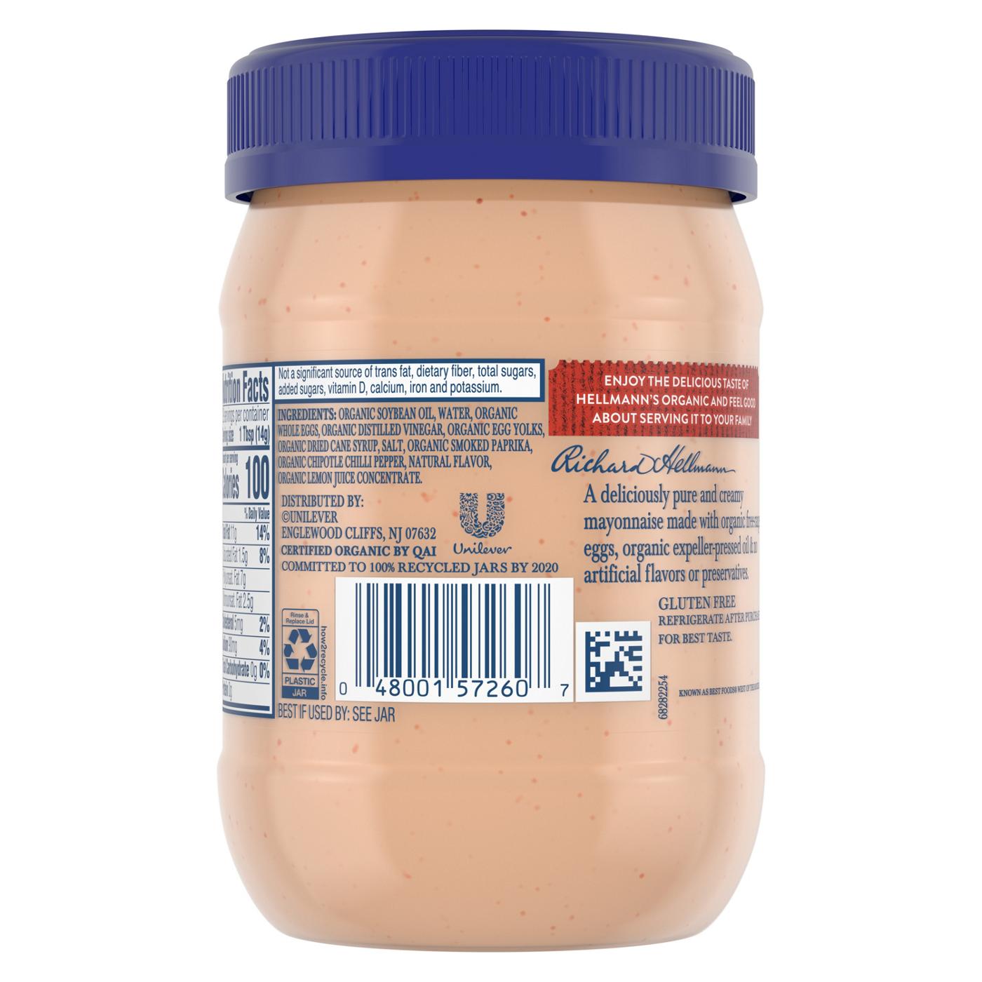 Hellmann's Organic Mayonnaise Spicy Chipotle Mayo; image 3 of 3