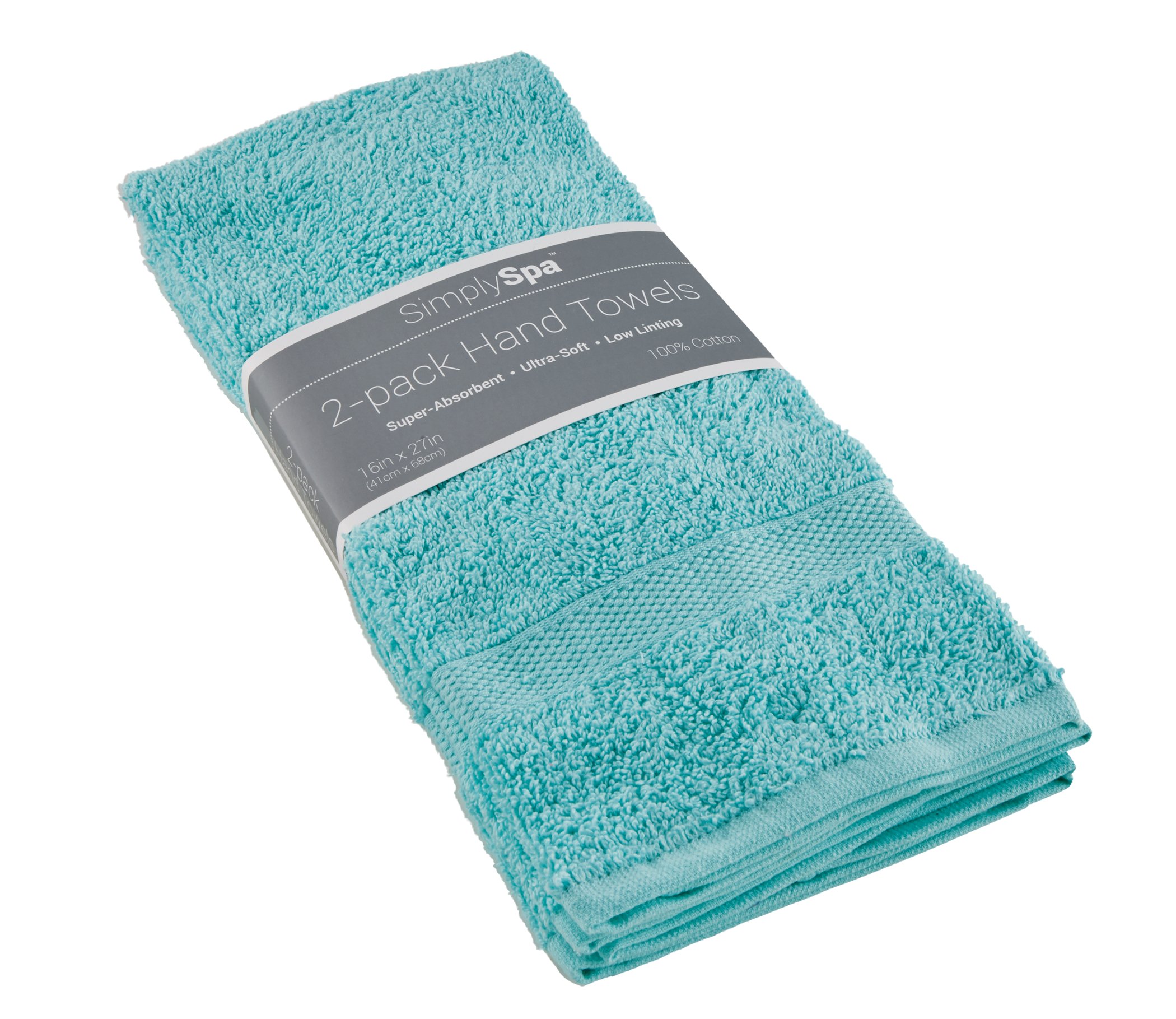 Simply Spa Teal Hand Towels - Shop Towels & Washcloths at H-E-B