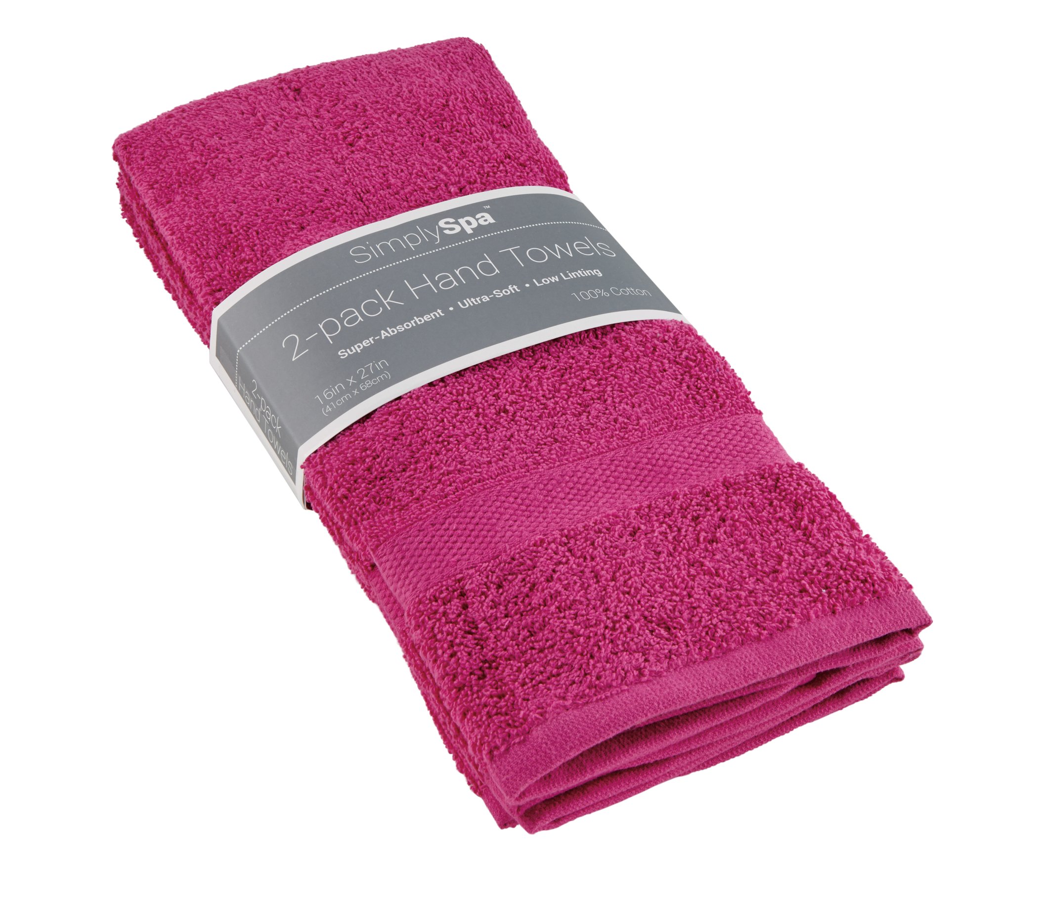 Simply Spa Orchid Hand Towels Shop Towels Washcloths At H E B