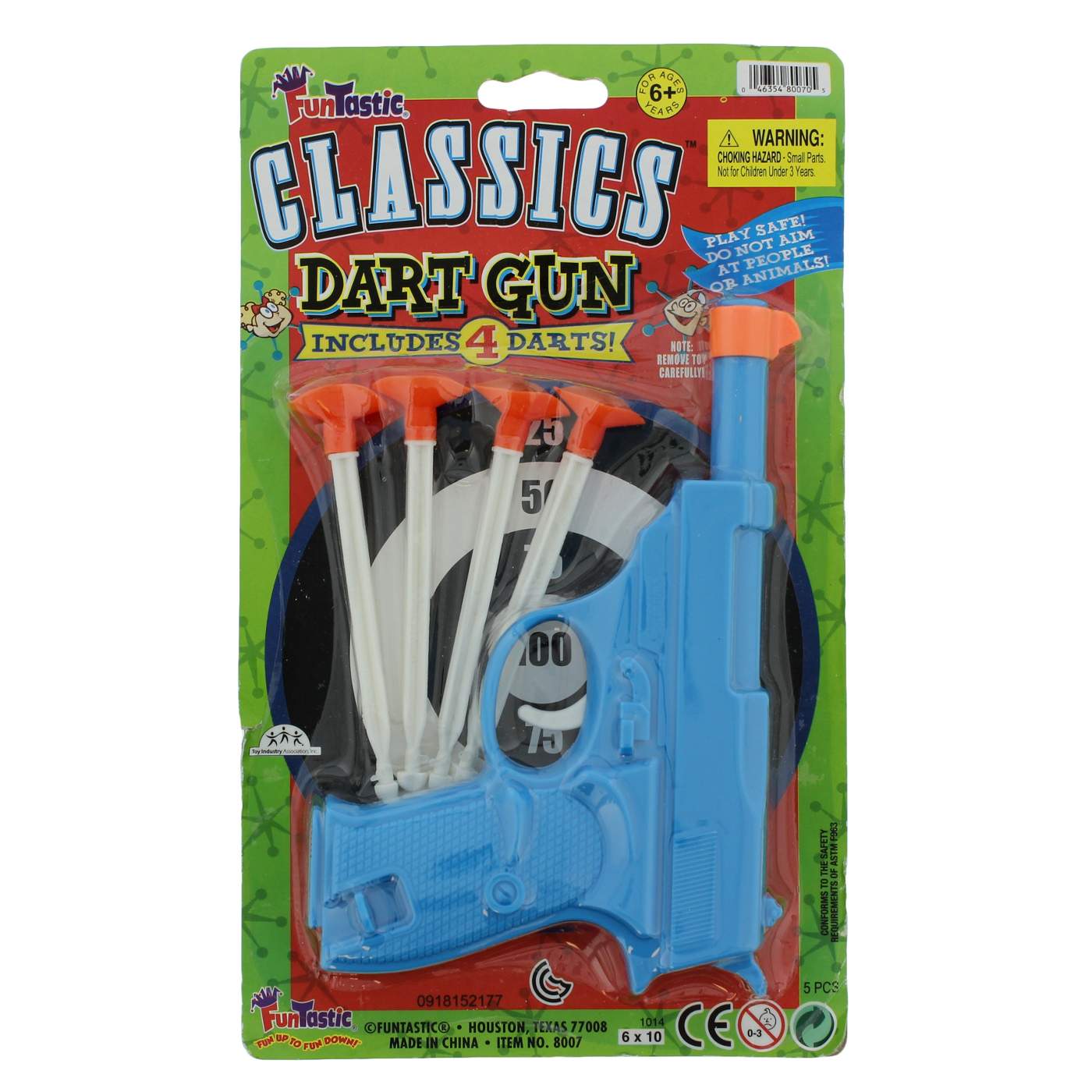 Funtastic Classic Dart Gun, Assorted Colors; image 3 of 3