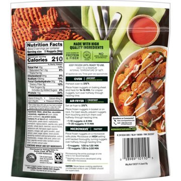 MorningStar Farms Veggitizers Buffalo Chik'n Nuggets, 10.5 oz