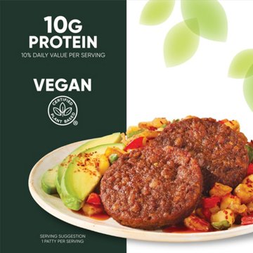 MorningStar Farms Veggie Breakfast Hot and Spicy Sausage Patties, 8 oz, 6 ct