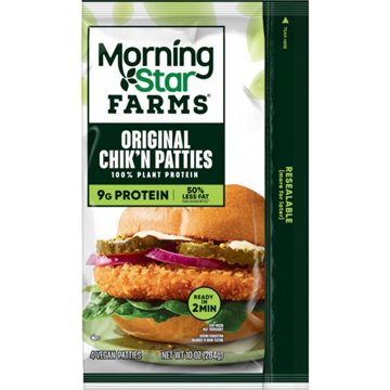 MorningStar Farms Original Chik'n Patties, 10 oz, 4 ct