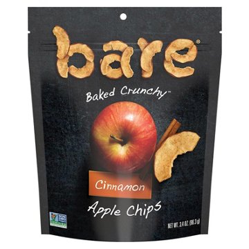 Bare Baked Crunchy Cinnamon Apple Chips, 3.4 oz