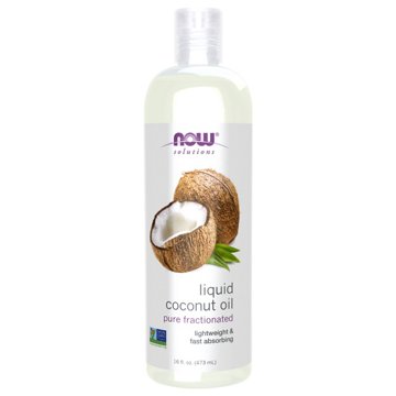 NOW Liquid Coconut Oil, 16 oz