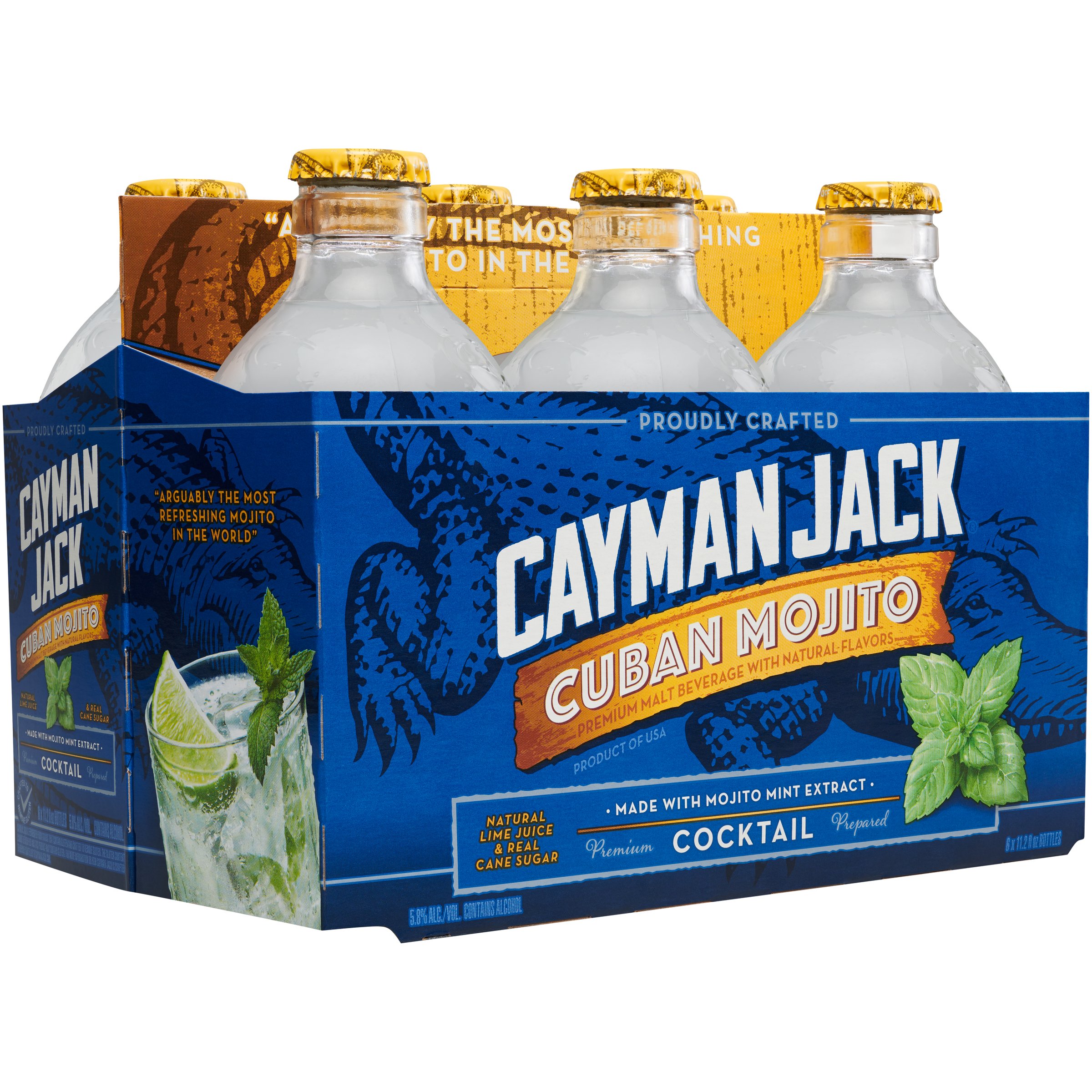 Cayman Jack Cuban Mojito 11.2 oz Bottles Shop Malt Beverages