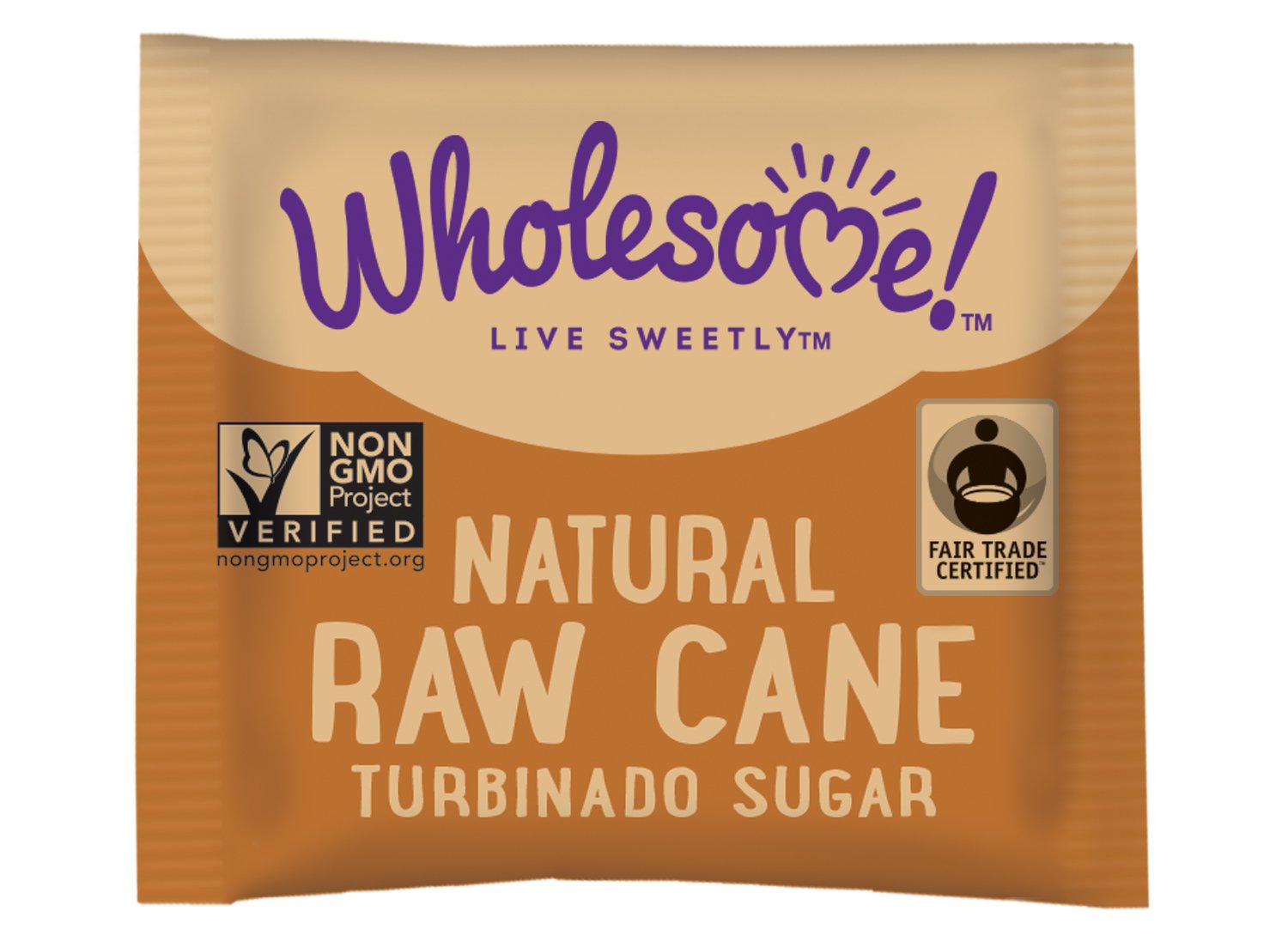 Wholesome Natural Raw Cane Turbinado Sugar Packets Shop Sugar at HEB