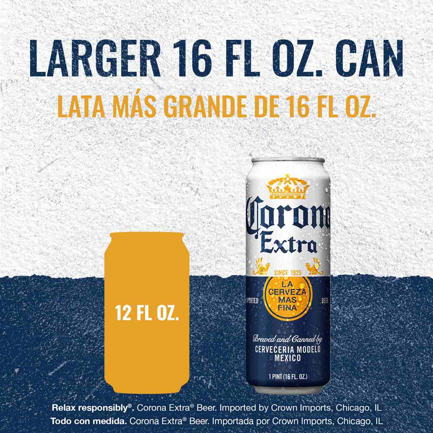 Corona Extra Mexican Lager Import Beer 16 oz Cans, 4 pk; image 10 of 11