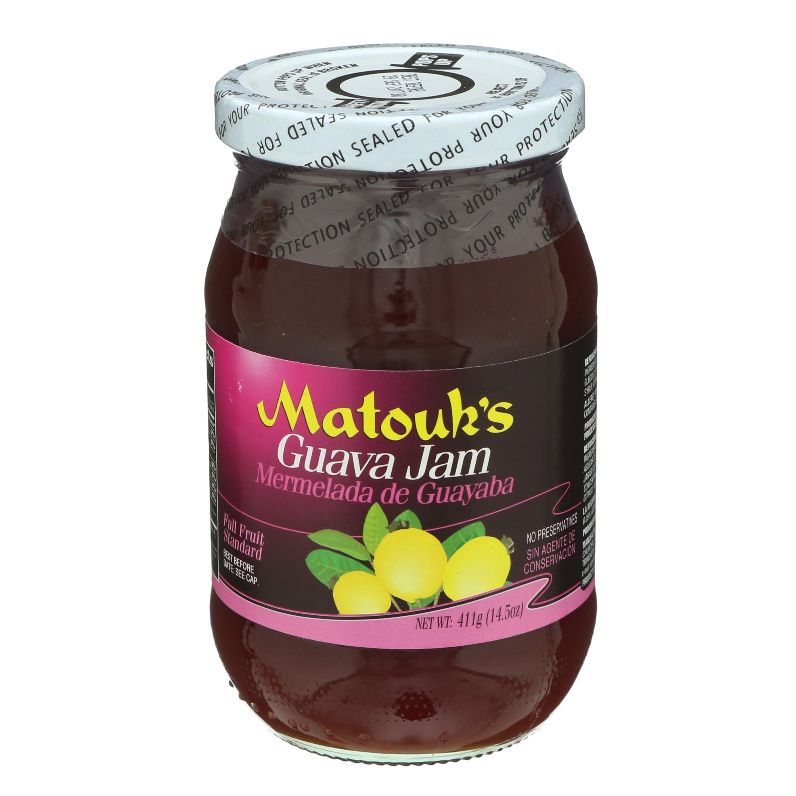 Matouk S Guava Jam Full Fruit Standard Shop Jelly Jam At H E B