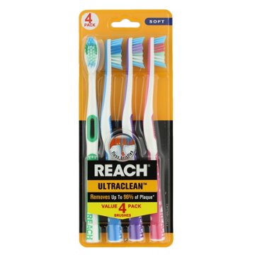 Reach Ultraclean Value Pack Soft, 4 ct