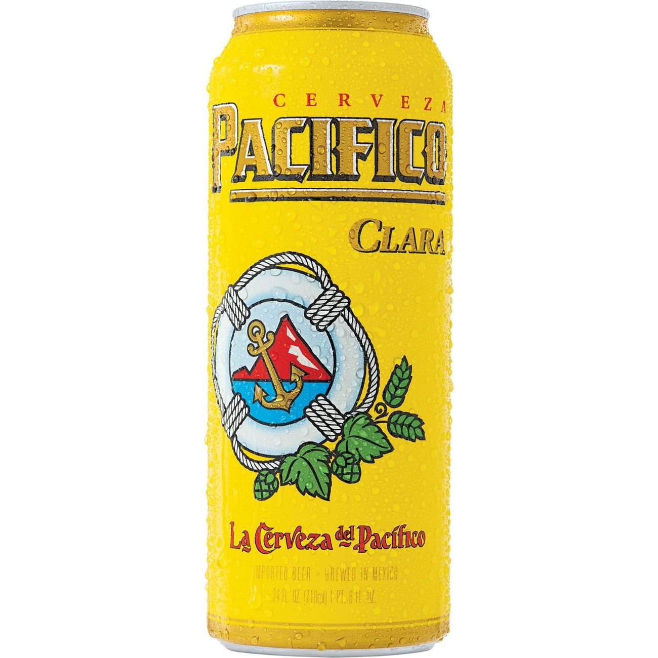 Pacifico Clara Mexican Lager Import Beer 24 oz Can Shop Beer at HEB