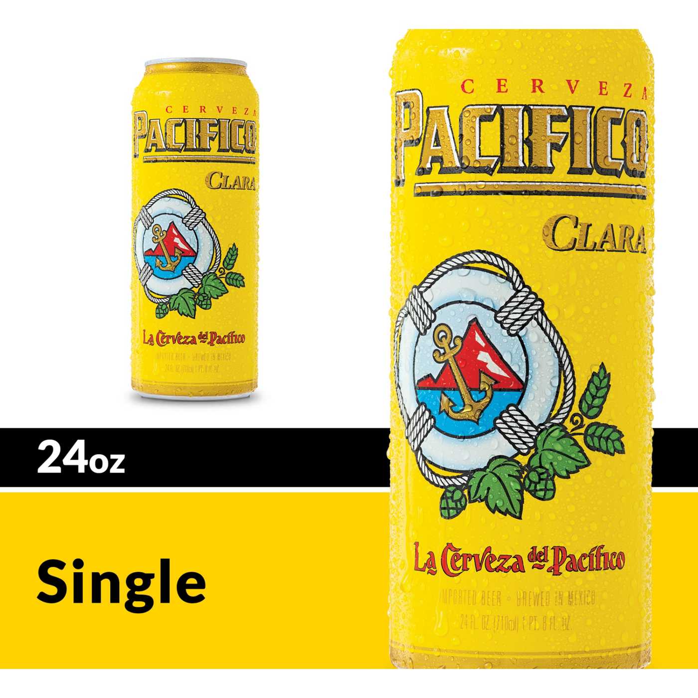 Pacifico Clara Mexican Lager Import Beer 24 oz Can; image 6 of 9