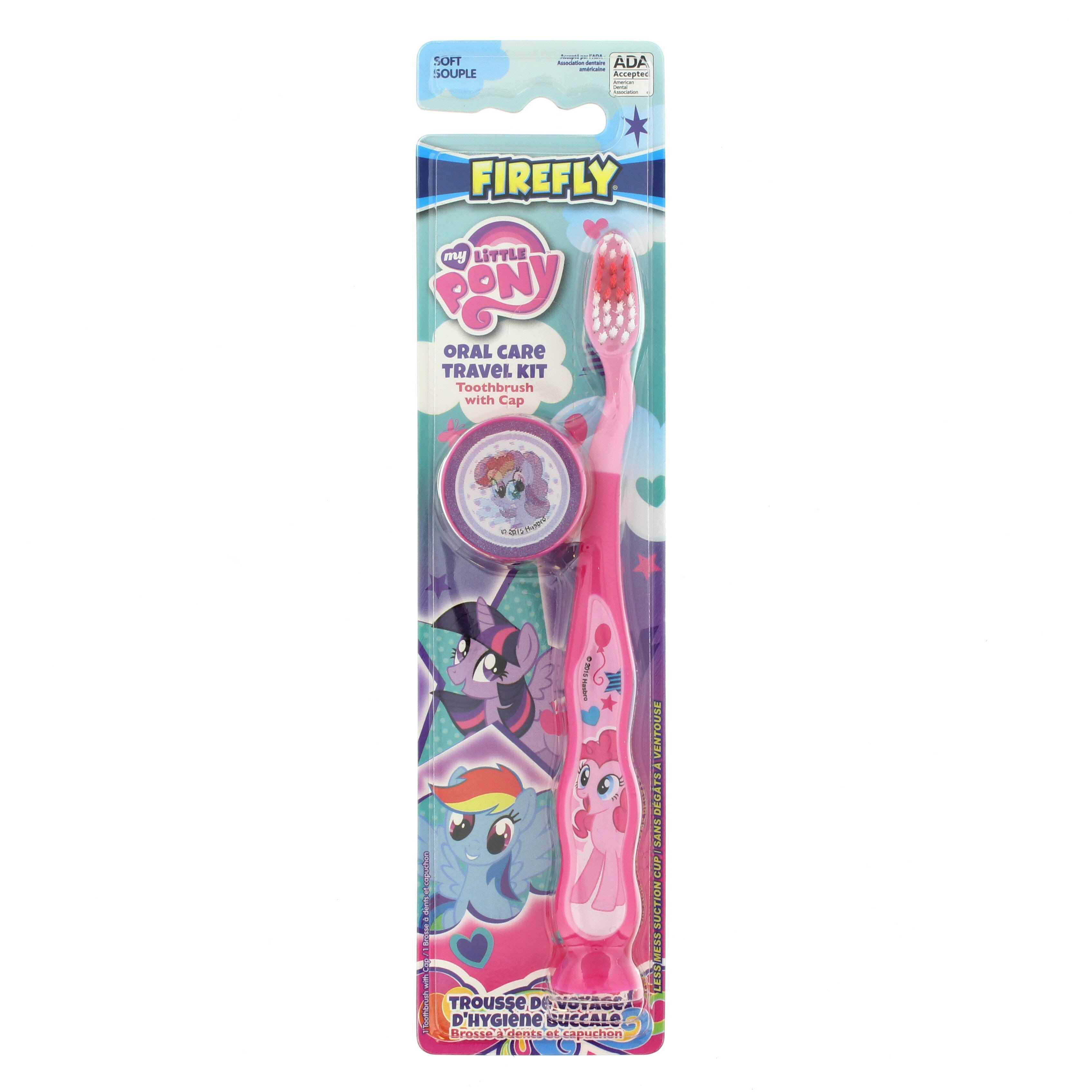 Firefly My Little Pony Toothbrush With Cap, Assorted Colors Shop