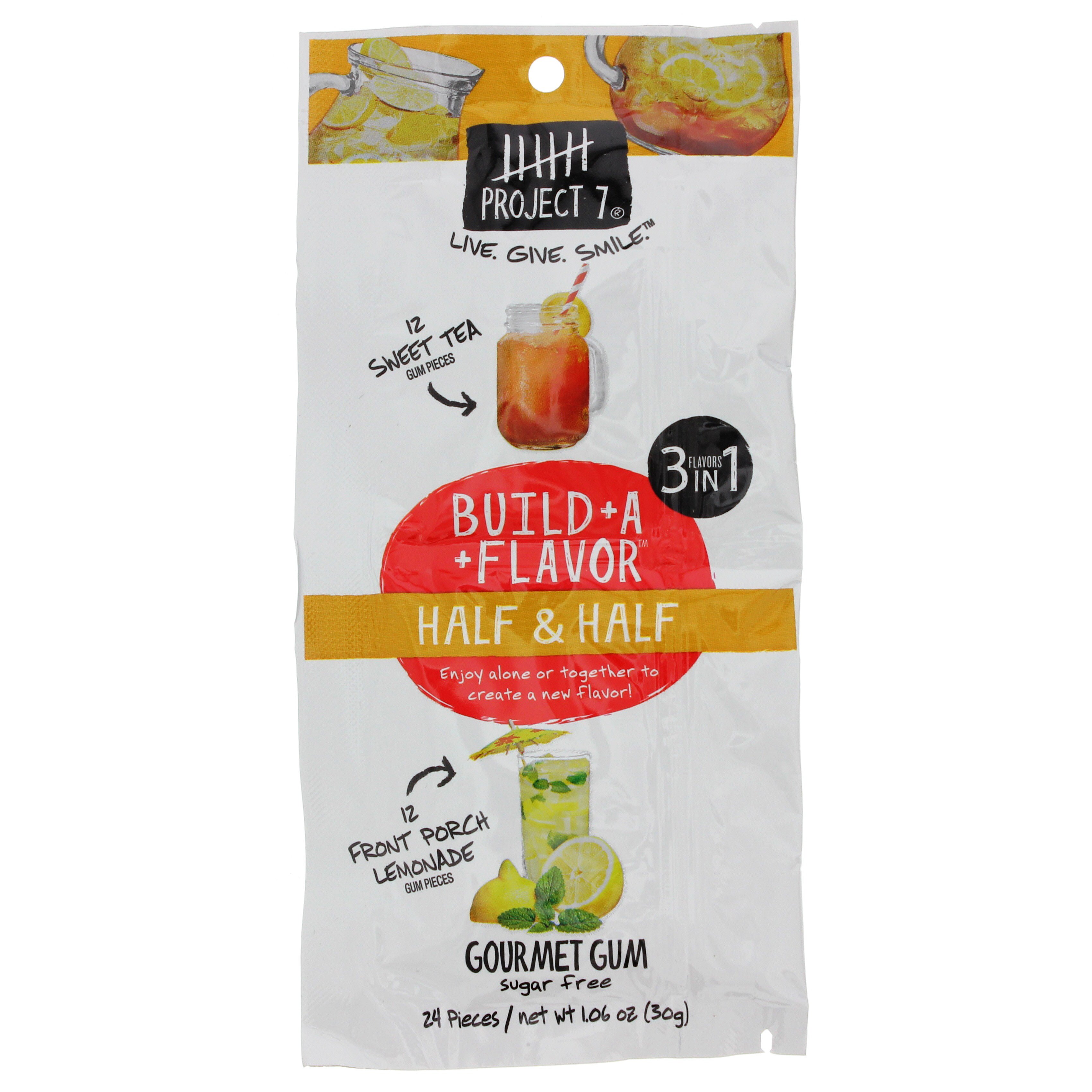 Project 7 Gum Build a Flavor Half & Half Shop Candy at HEB