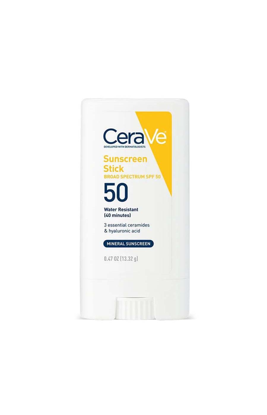 CeraVe Invisiblezinc Sunscreen Stick SPF 50; image 2 of 4