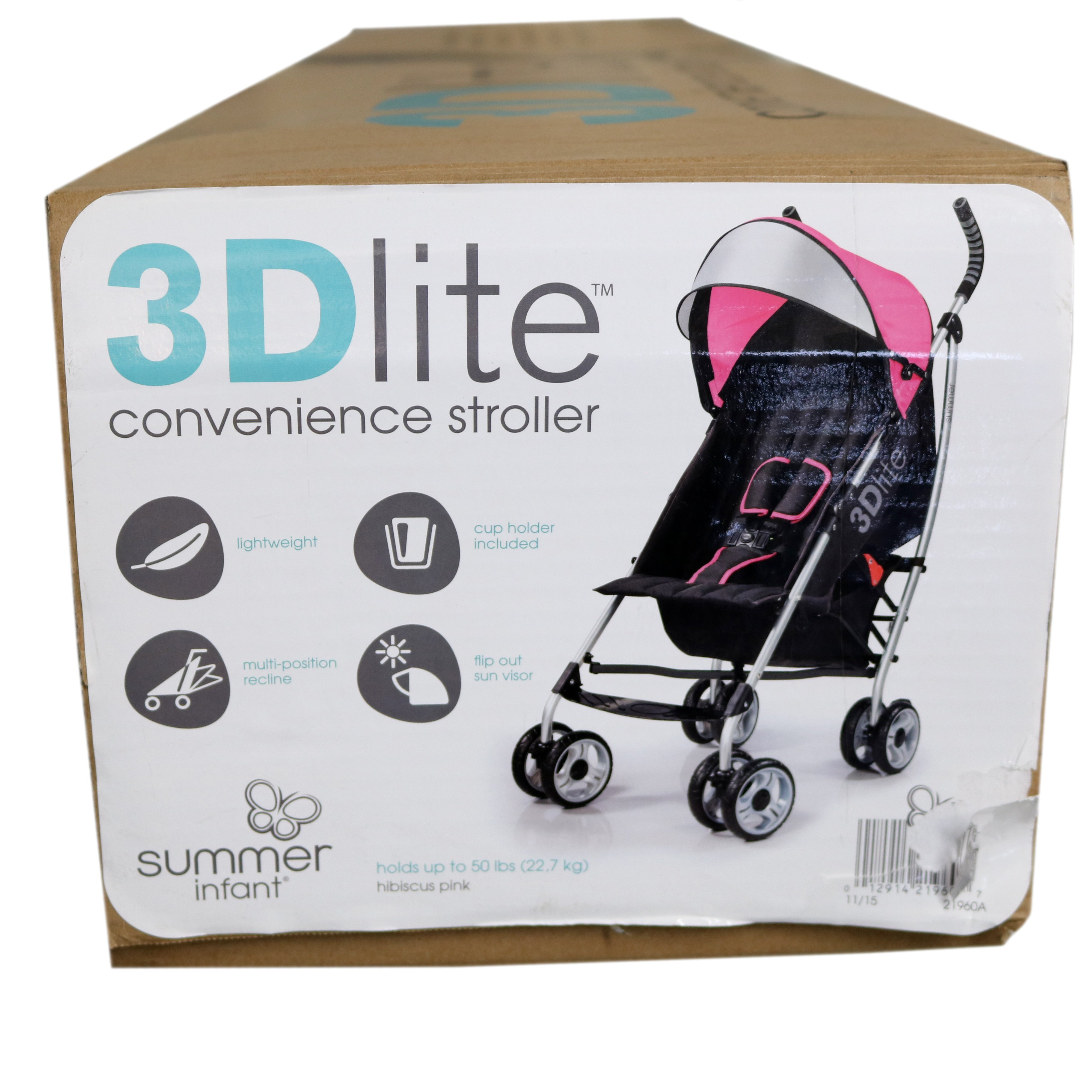 summer 3d lite flip stroller