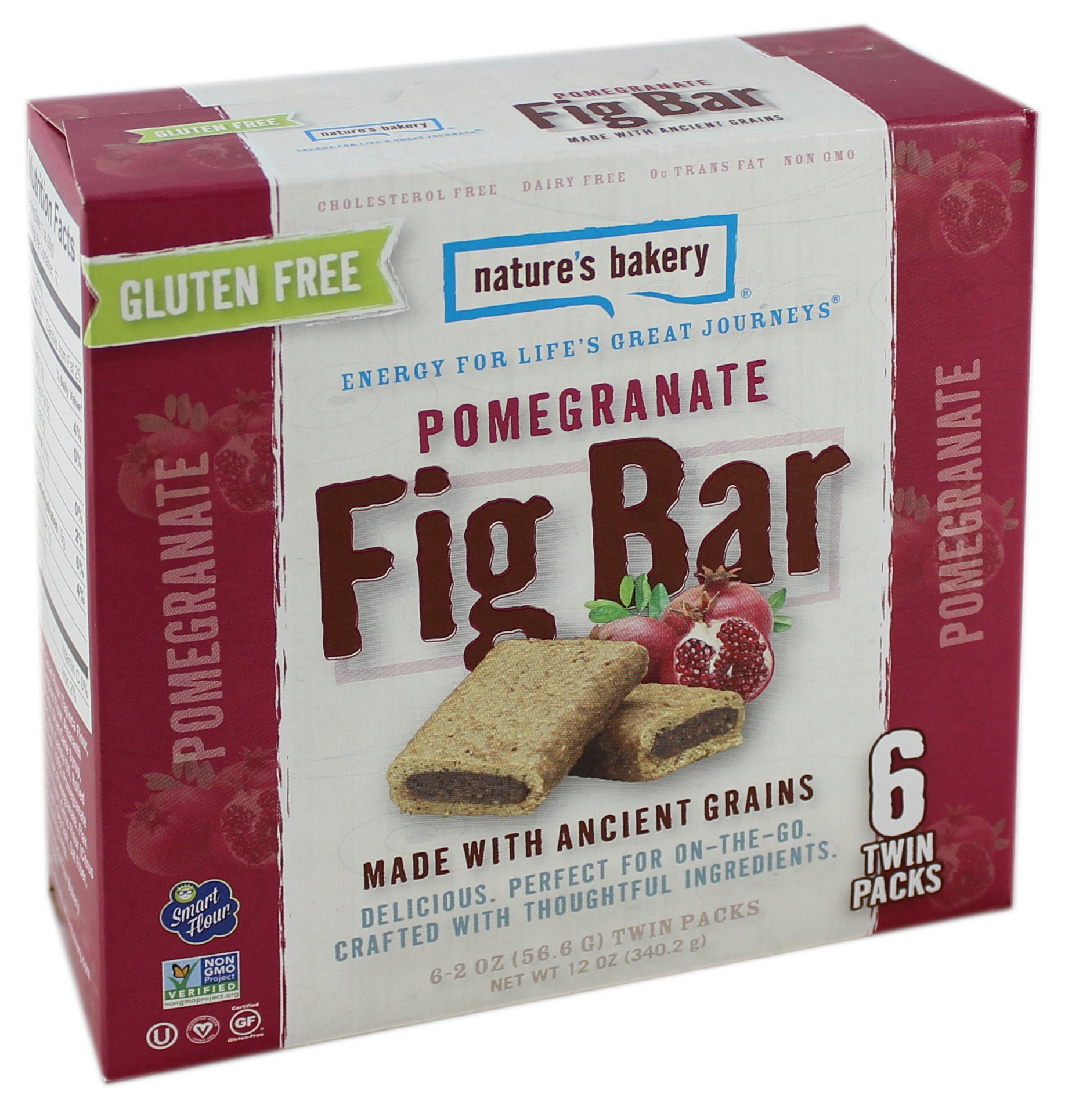 Nature's Bakery Gluten Free Pomegranate Fig Bars - Shop Granola & Snack Bars  at H-E-B