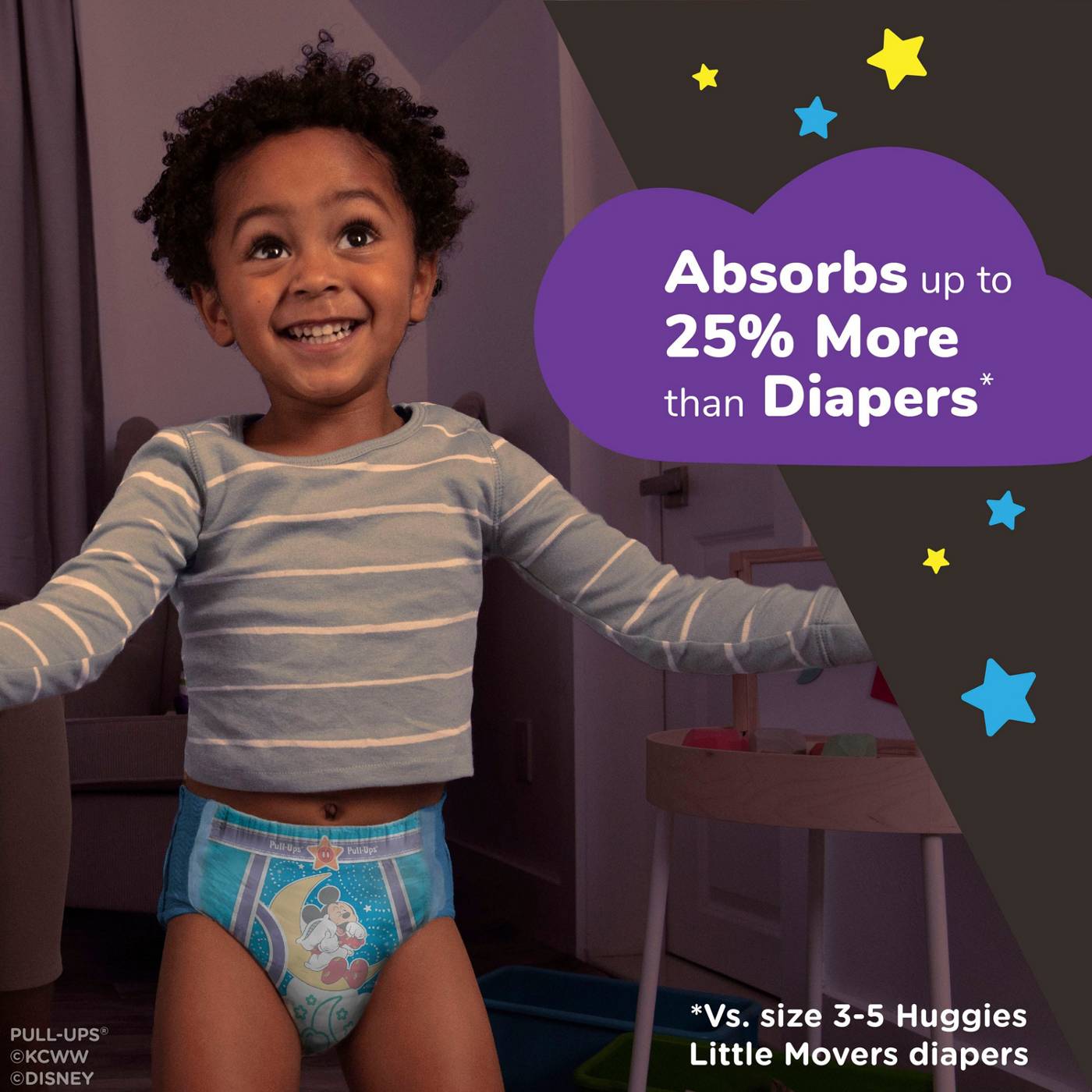 Pampers Easy Ups Girls Training Underwear - 4T - 5T - Shop Training Pants  at H-E-B