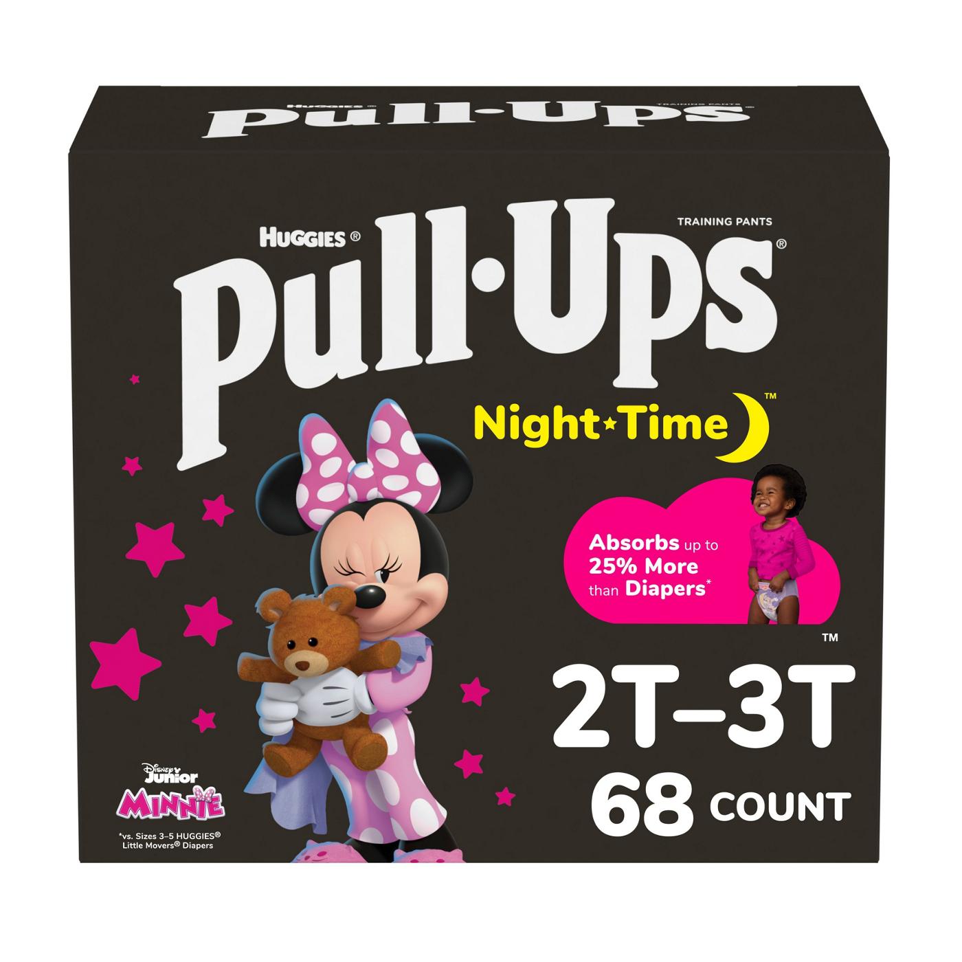 Pull-Ups Boys' Night-Time Potty Training Pants, 3T-4T, 60 Ct