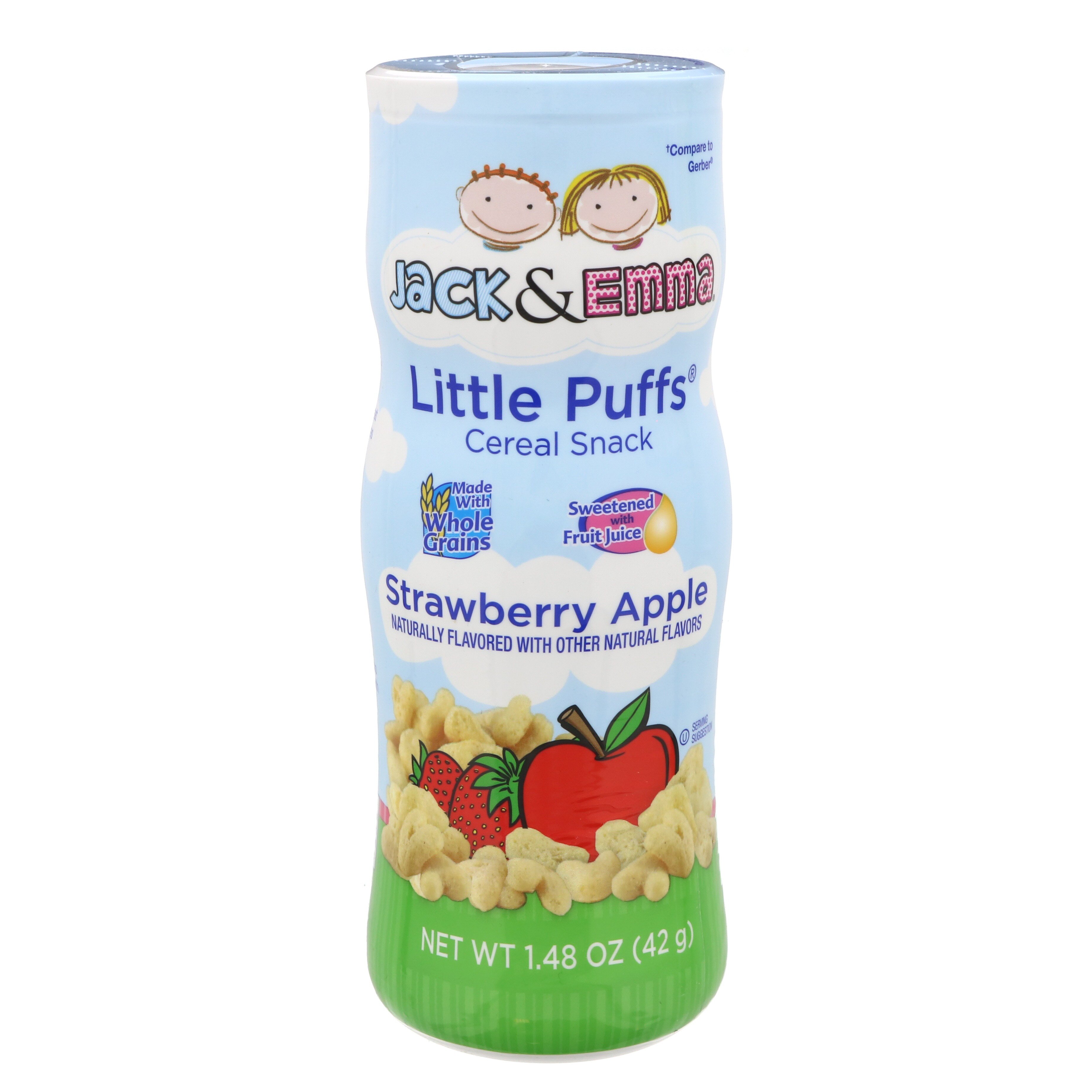 strawberry puffs cereal