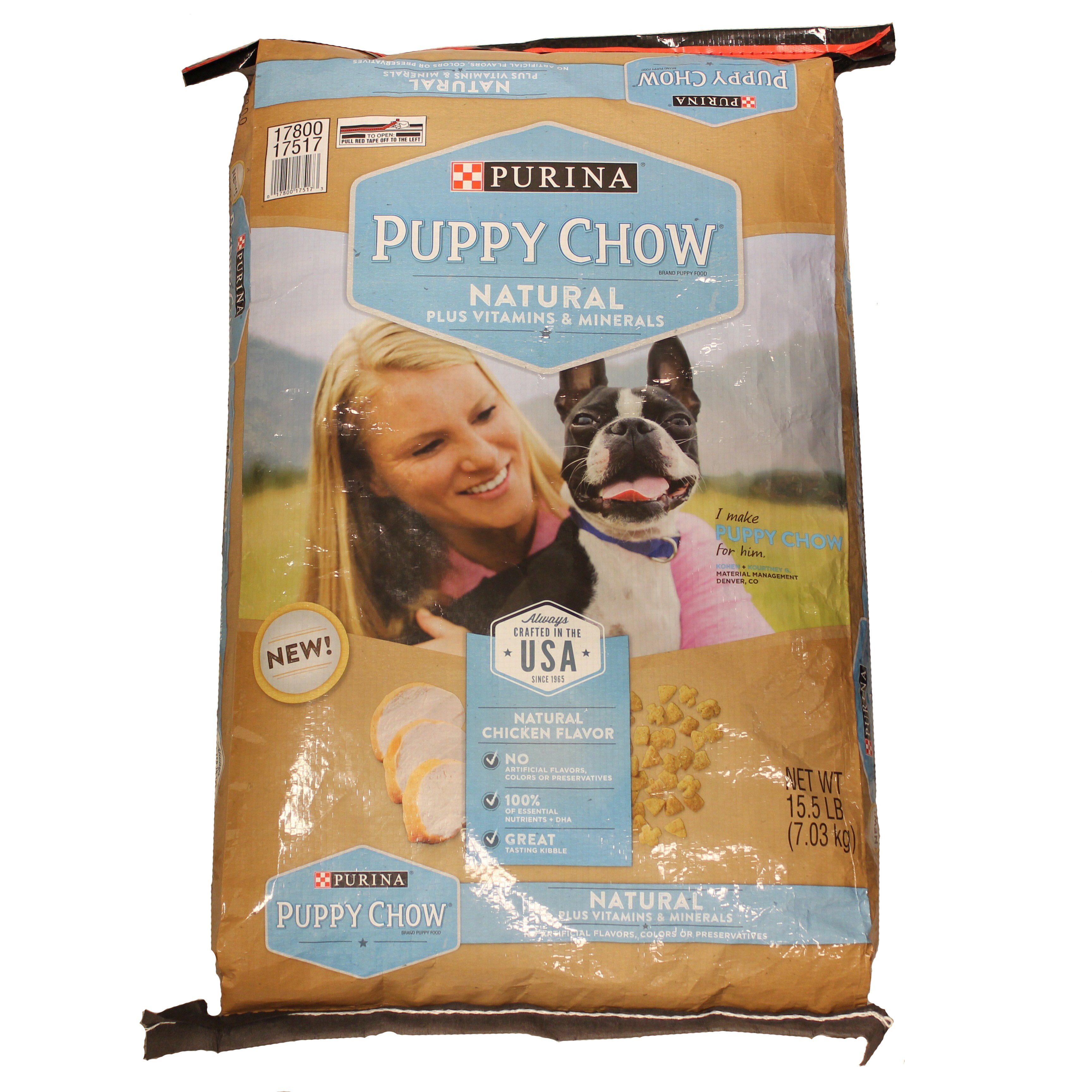 Purina puppy sale chow natural