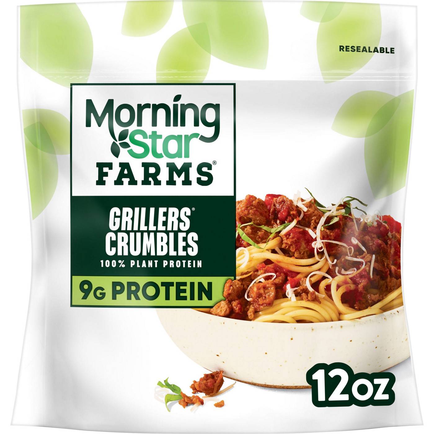 MorningStar Farms Meal Starters Grillers Vegan Crumbles; image 1 of 5