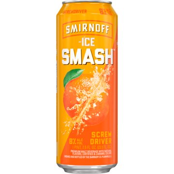 Smirnoff Ice Smash Screwdriver, 23.5 fl oz