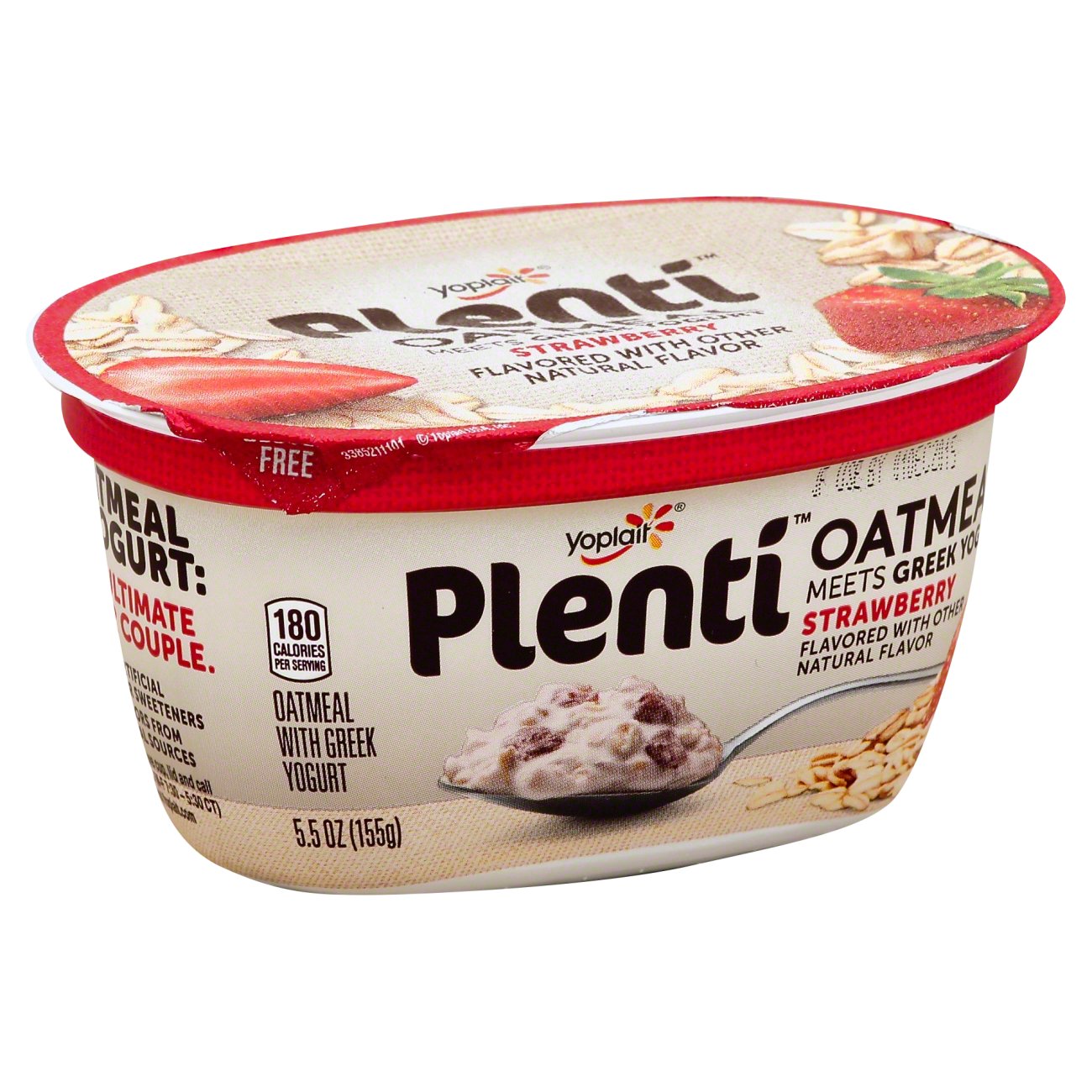 Yoplait Plenti Oatmeal Strawberry Shop Yogurt at HEB