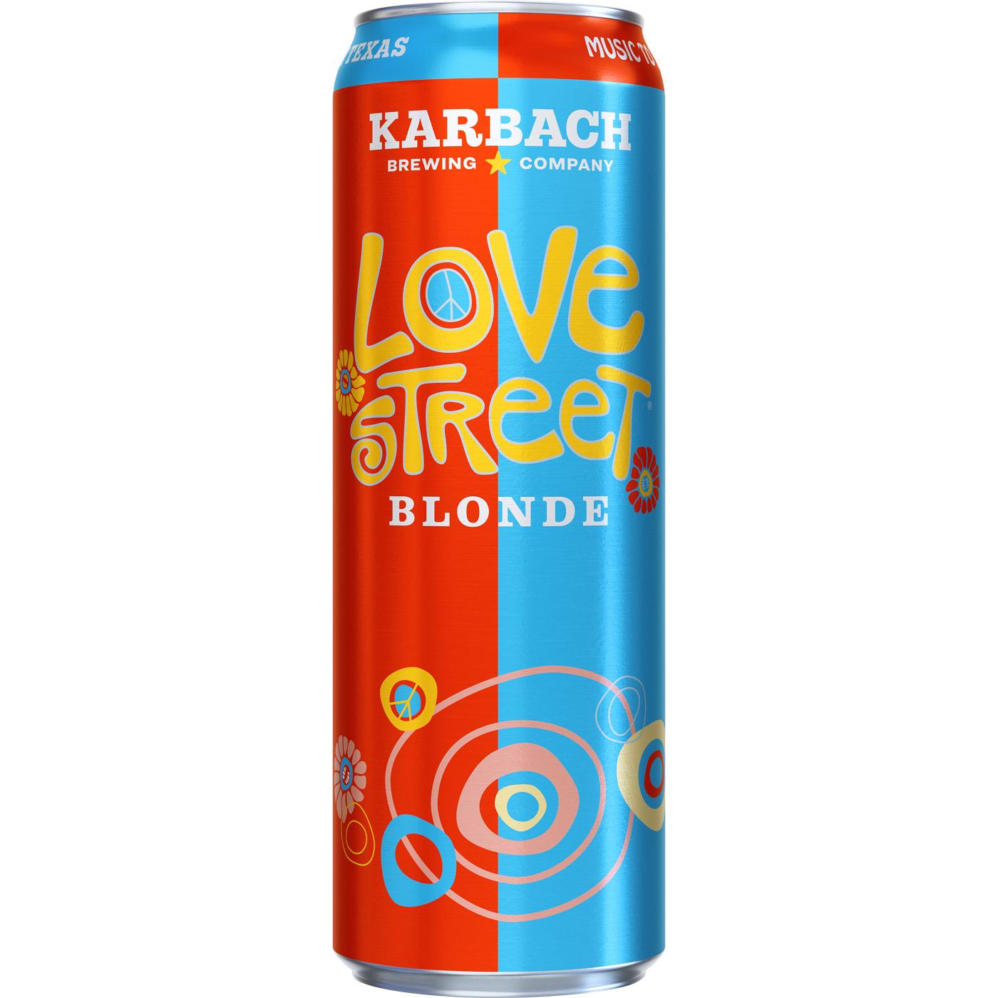 Karbach Love Street Beer Can; image 1 of 2