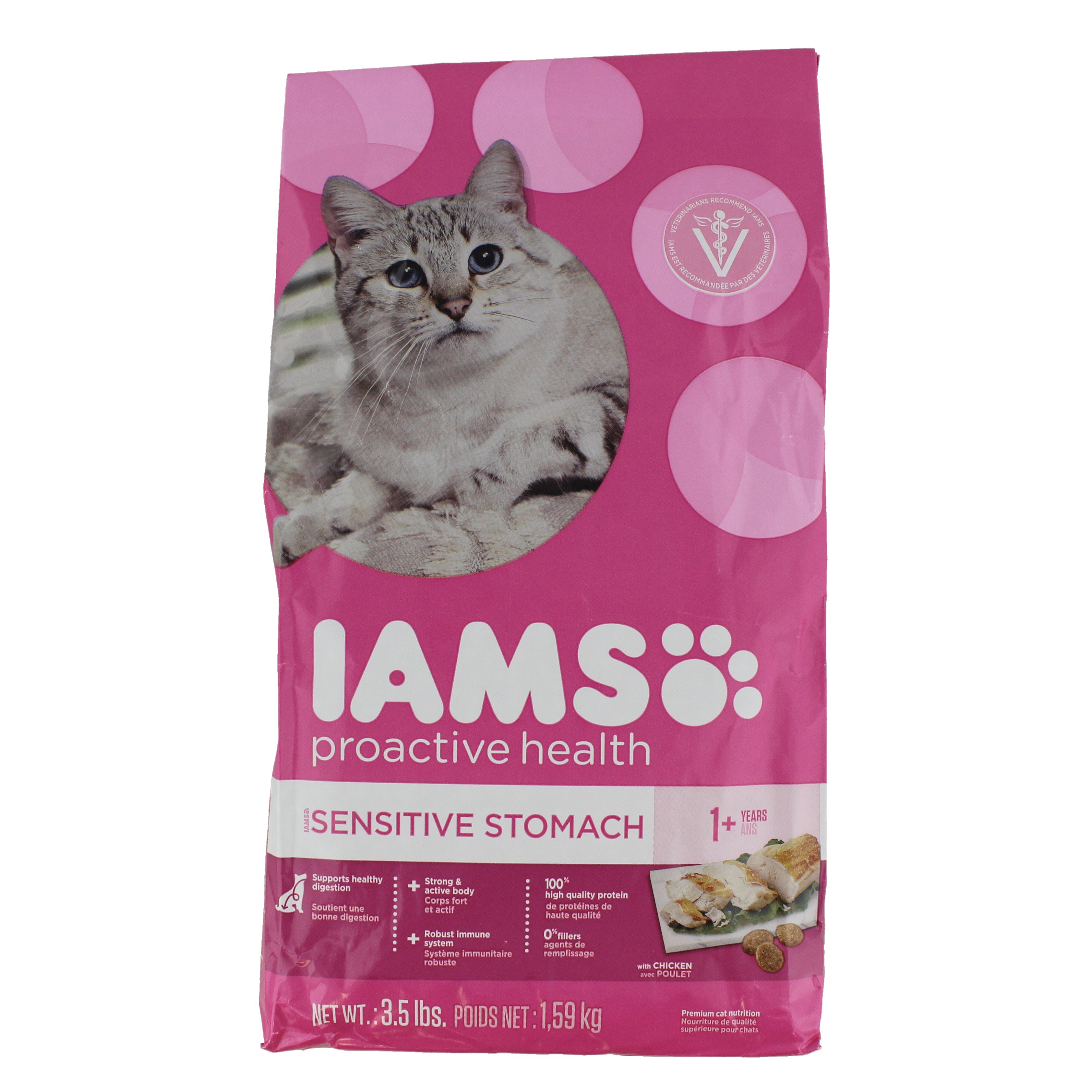 Iams ProActive Health Sensitive Stomach Cat Food Shop Cats at HEB