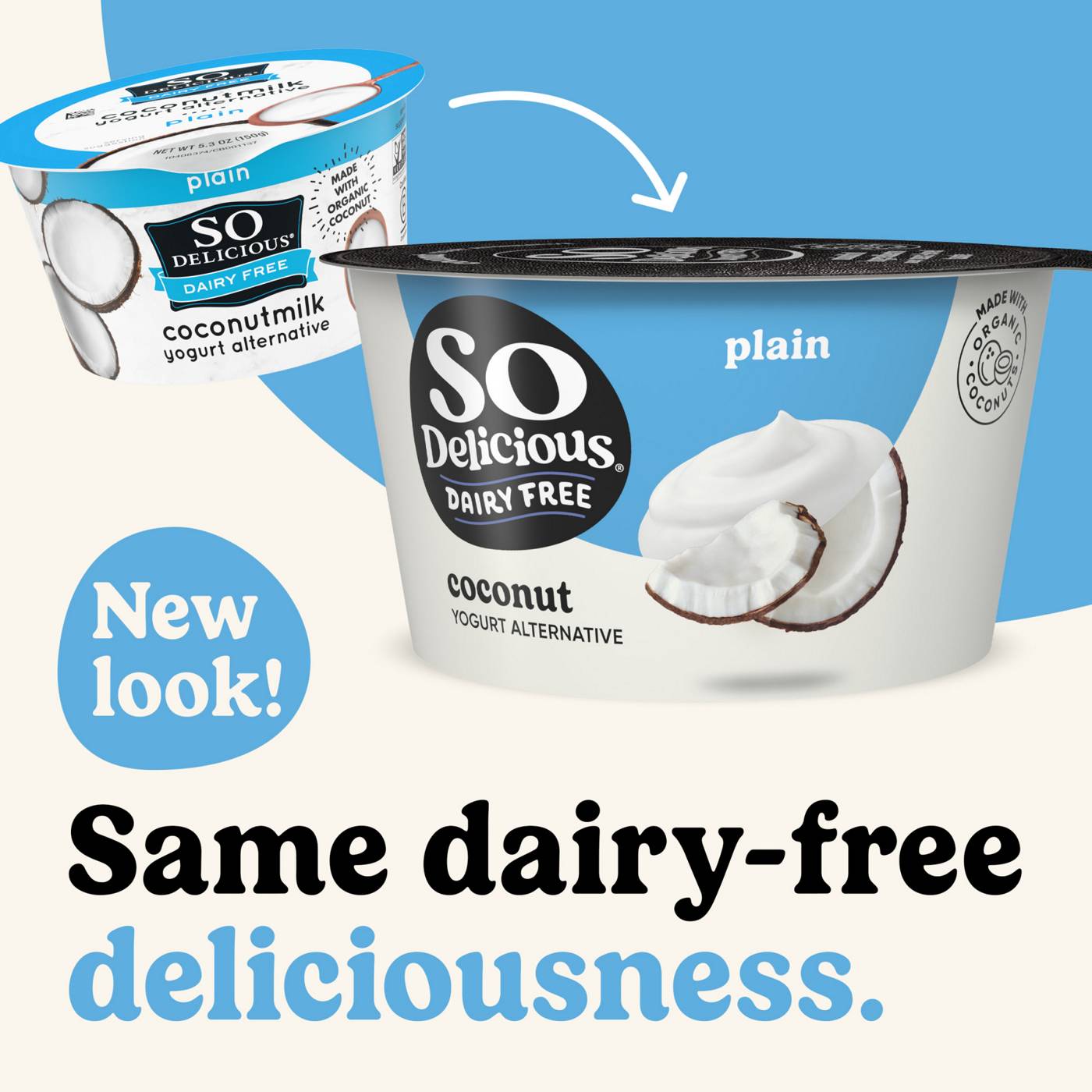 So Delicious Dairy Free Coconutmilk Yogurt - Plain; image 8 of 8