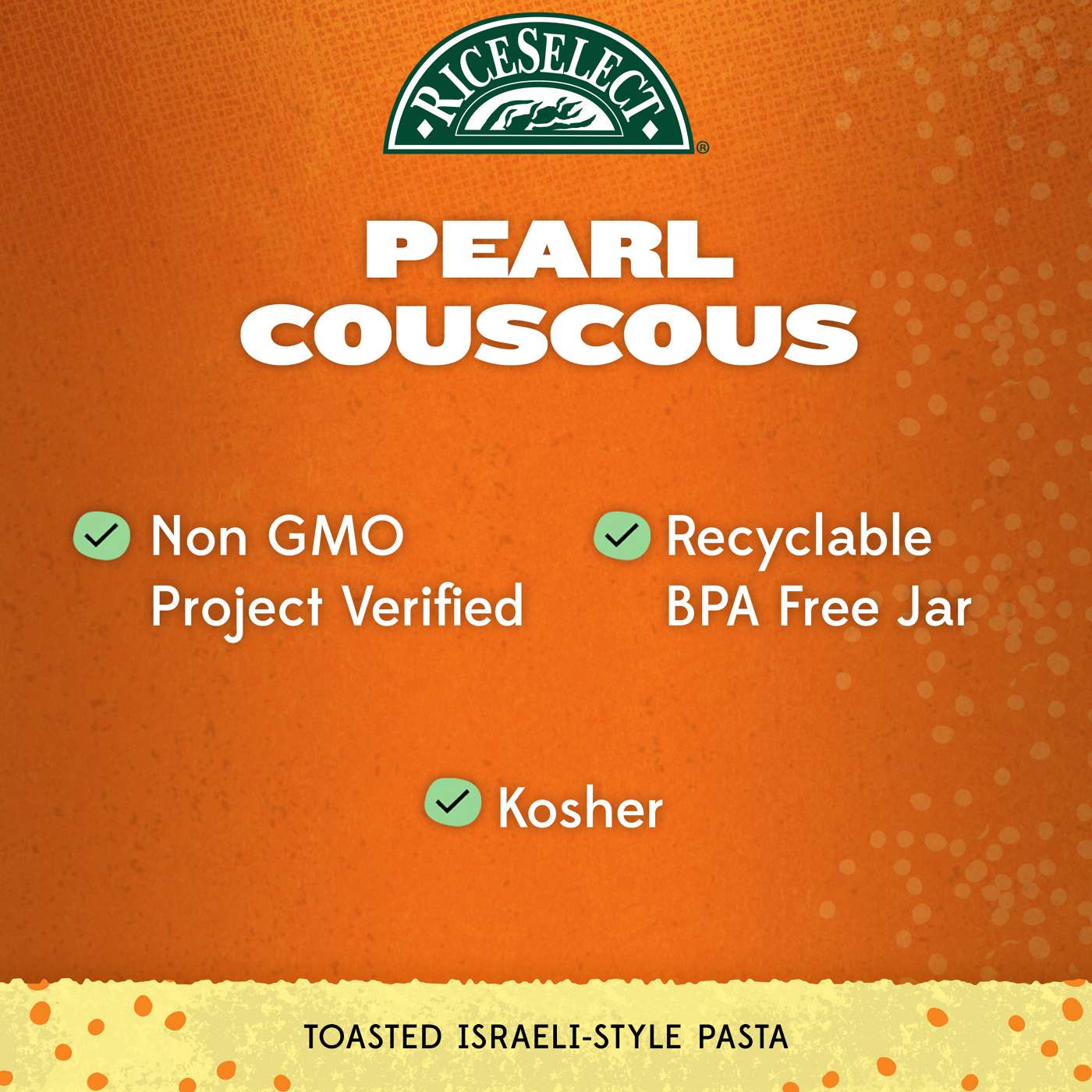 RiceSelect Original Pearl Couscous; image 4 of 6
