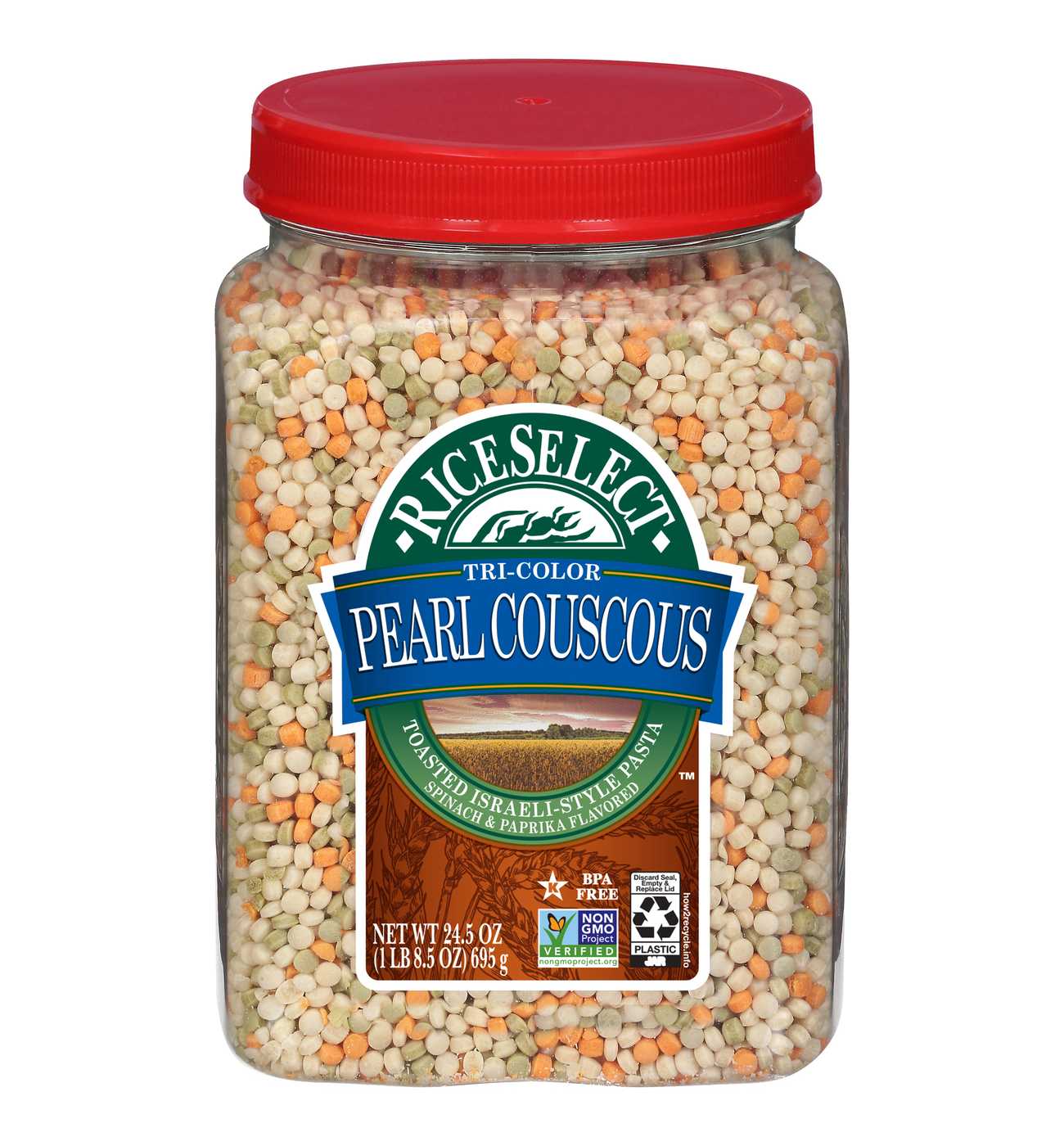 Rice Select Tri-color Pearl Couscous; image 1 of 6