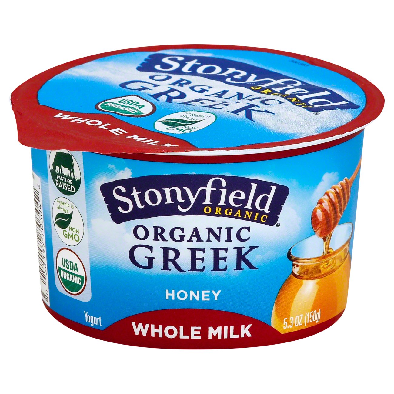 Stonyfield Whole Milk Greek Yogurt Honey Shop Yogurt at HEB