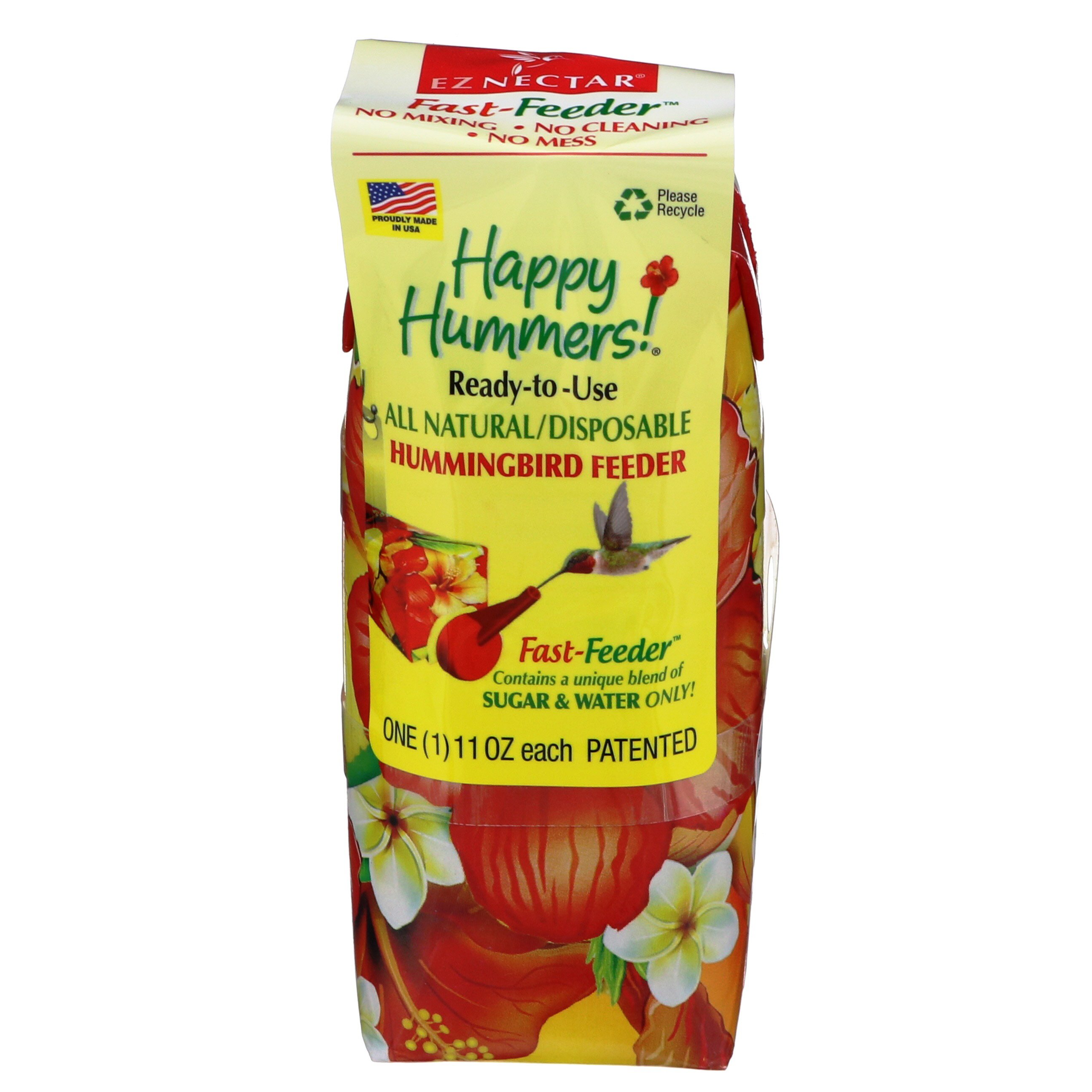 EZ Nectar Happy Hummers Disposable Hummingbird Feeder Shop Birds at HEB
