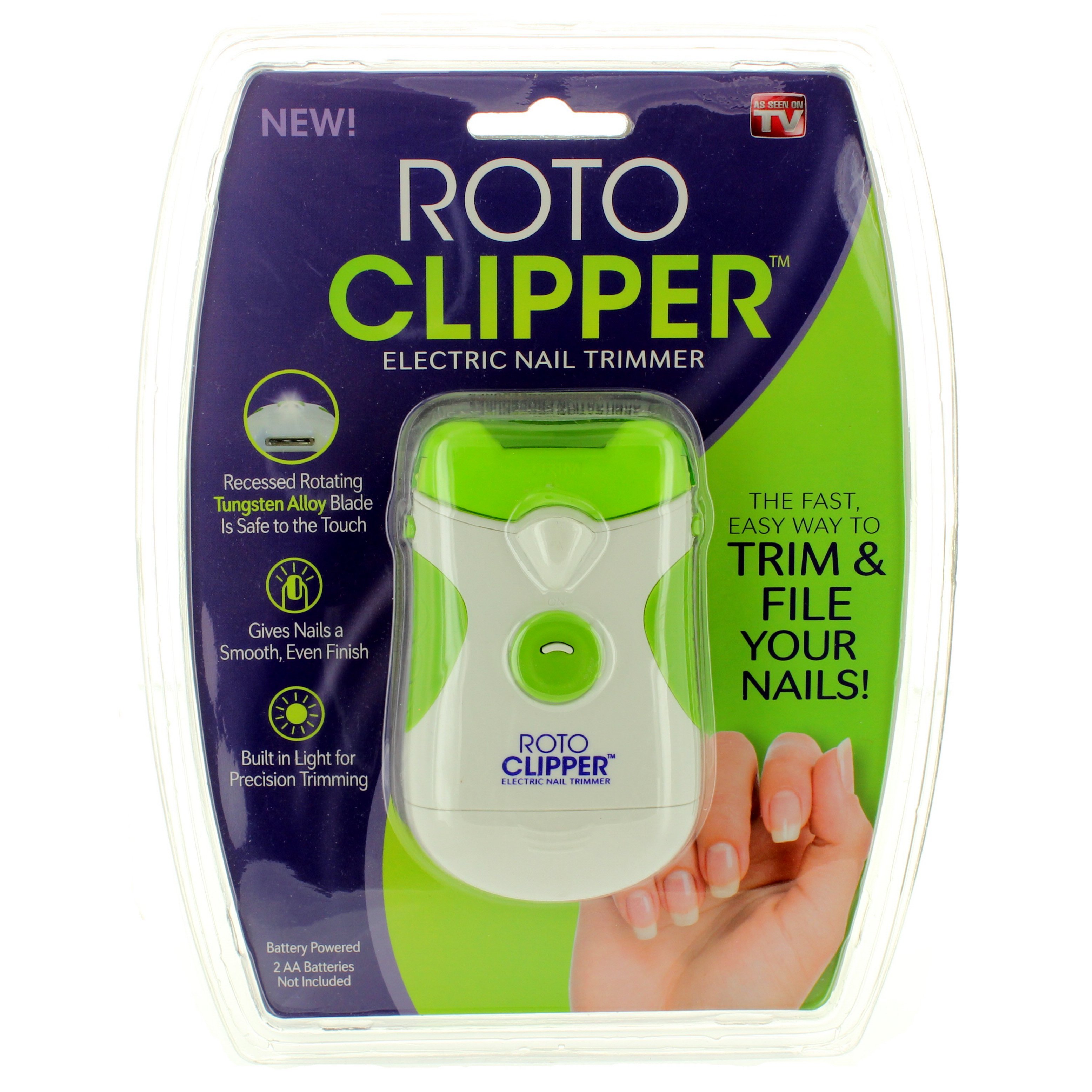 As Seen On Roto Clipper Nail Trimmer - Shop Nail & Cuticle Clippers at H-E-B
