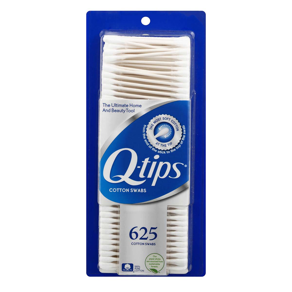 Hill Country Essentials Soft-Tipped Plastic Stick Cotton Swabs