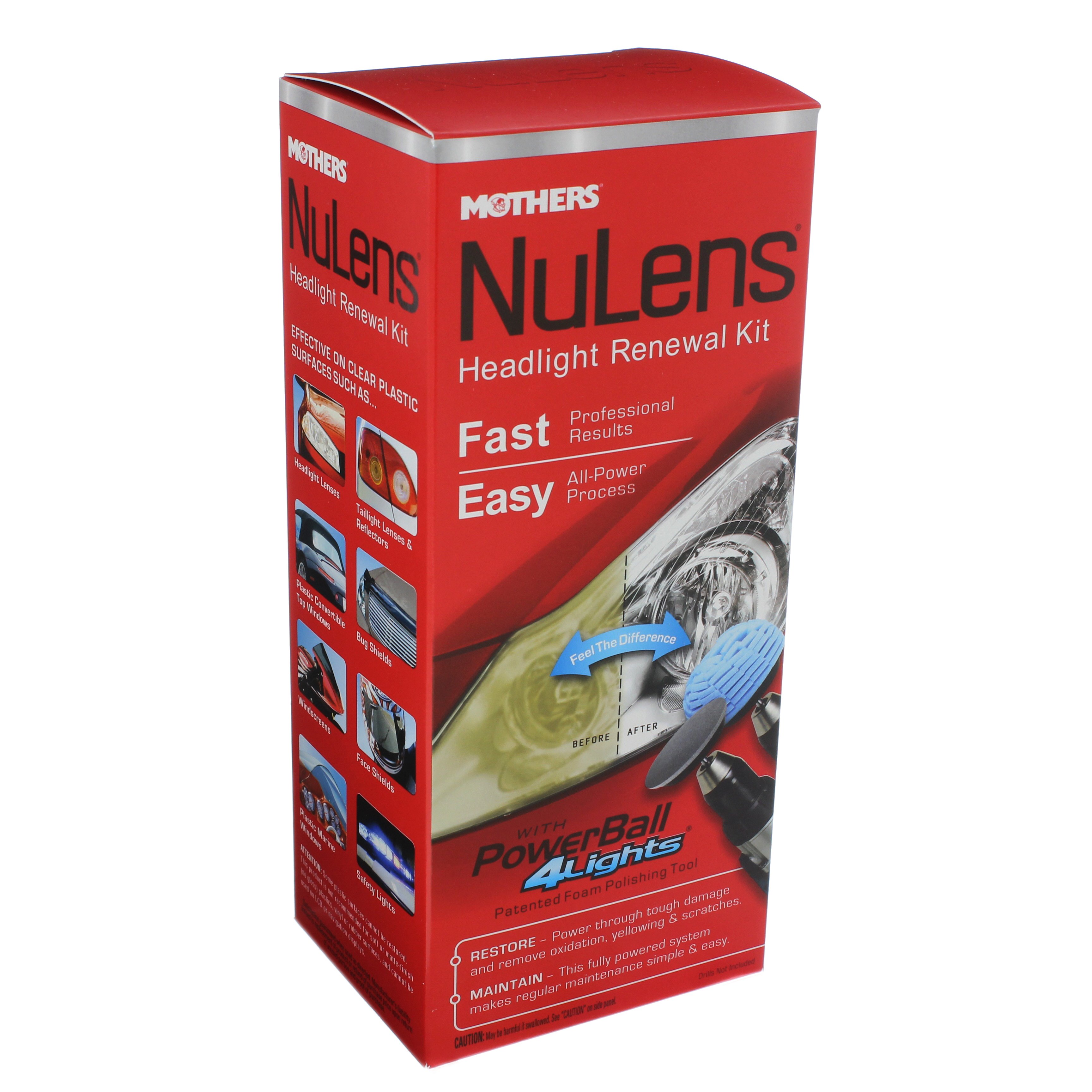 Mothers NuLens Headlight Renewal Kit Shop Automotive Cleaners at HEB