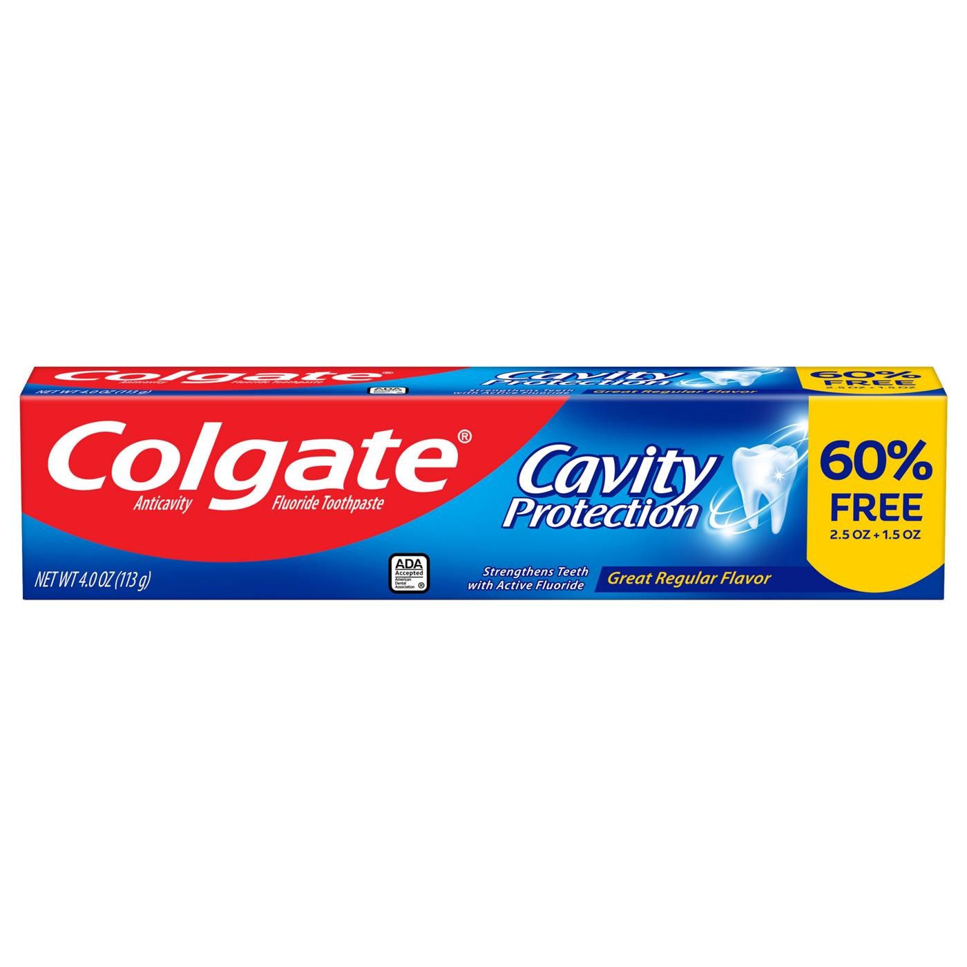 Colgate Cavity Protection Anticavity Toothpaste; image 1 of 2