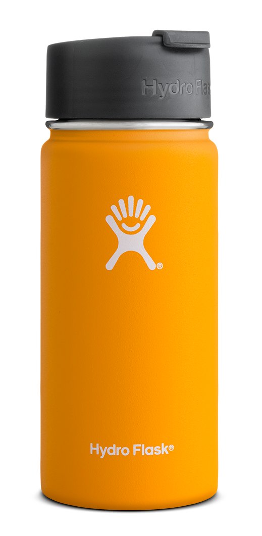 Hydro Flask Bottle - Coffe 16oz wide mouth w/flip lid