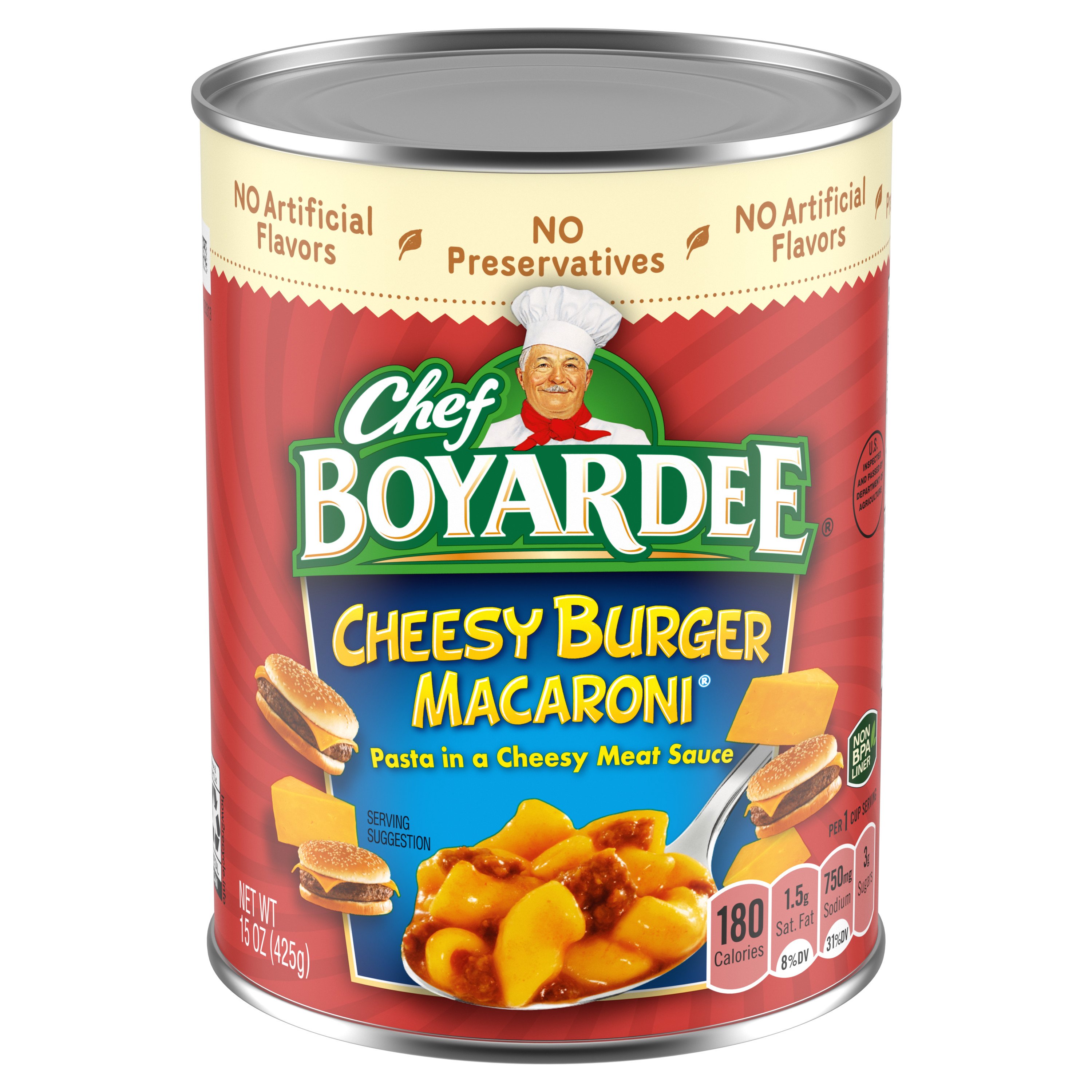 Chef Boyardee Cheesy Burger Macaroni - Shop Pantry Meals At H-E-B