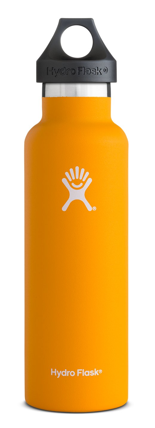 Orange hydro store flask 21 oz