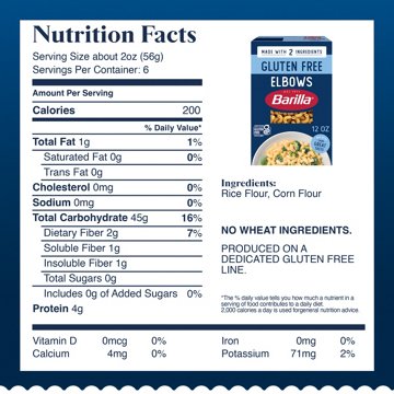 Barilla Gluten Free Elbows Pasta