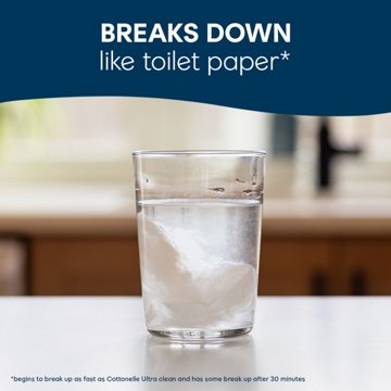 Cottonelle Fresh Care Flushable Wet Wipes, 4 ct