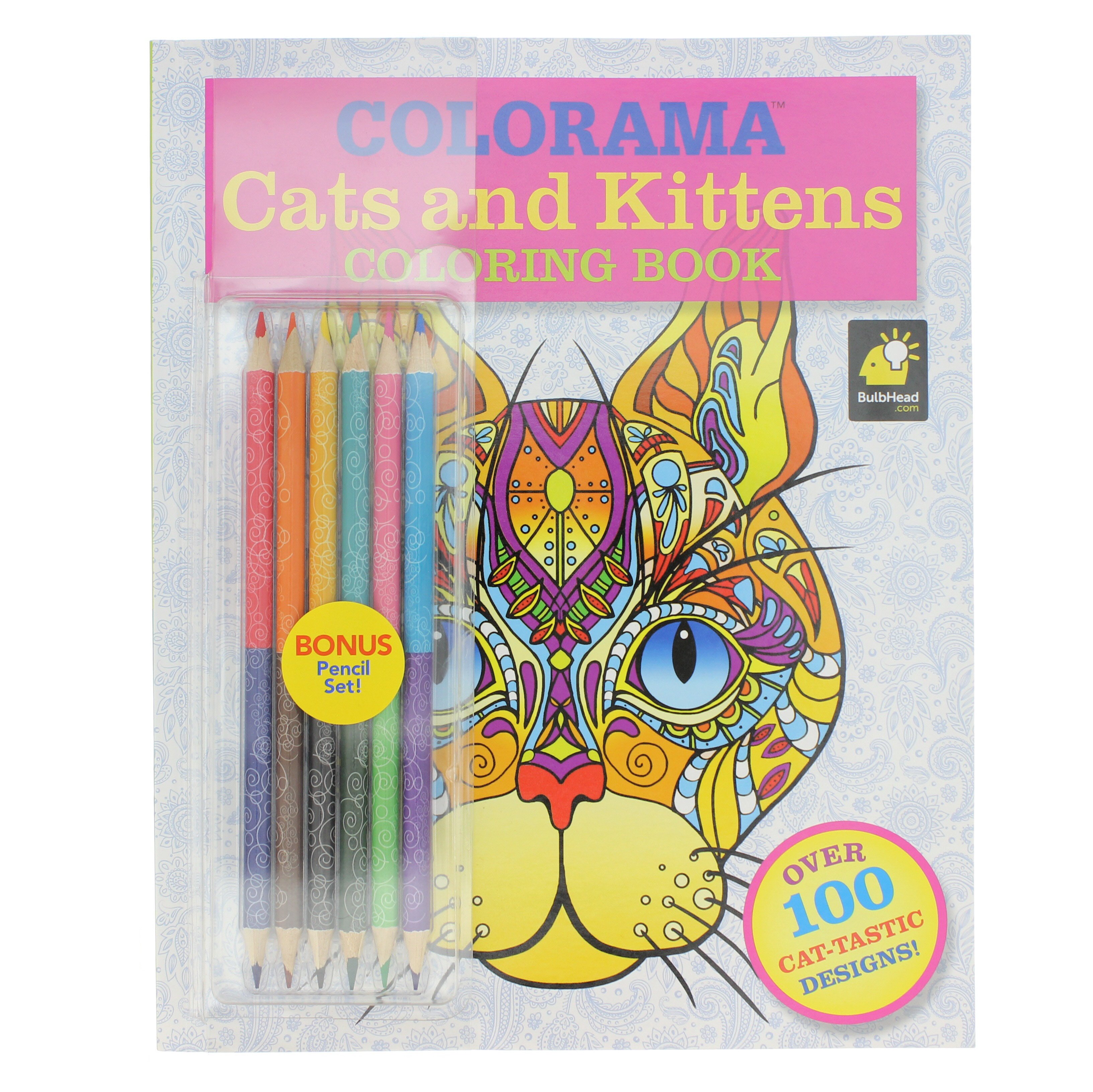 As Seen On TV Colorama Cats and Kittens Coloring Book ‑ Shop Books