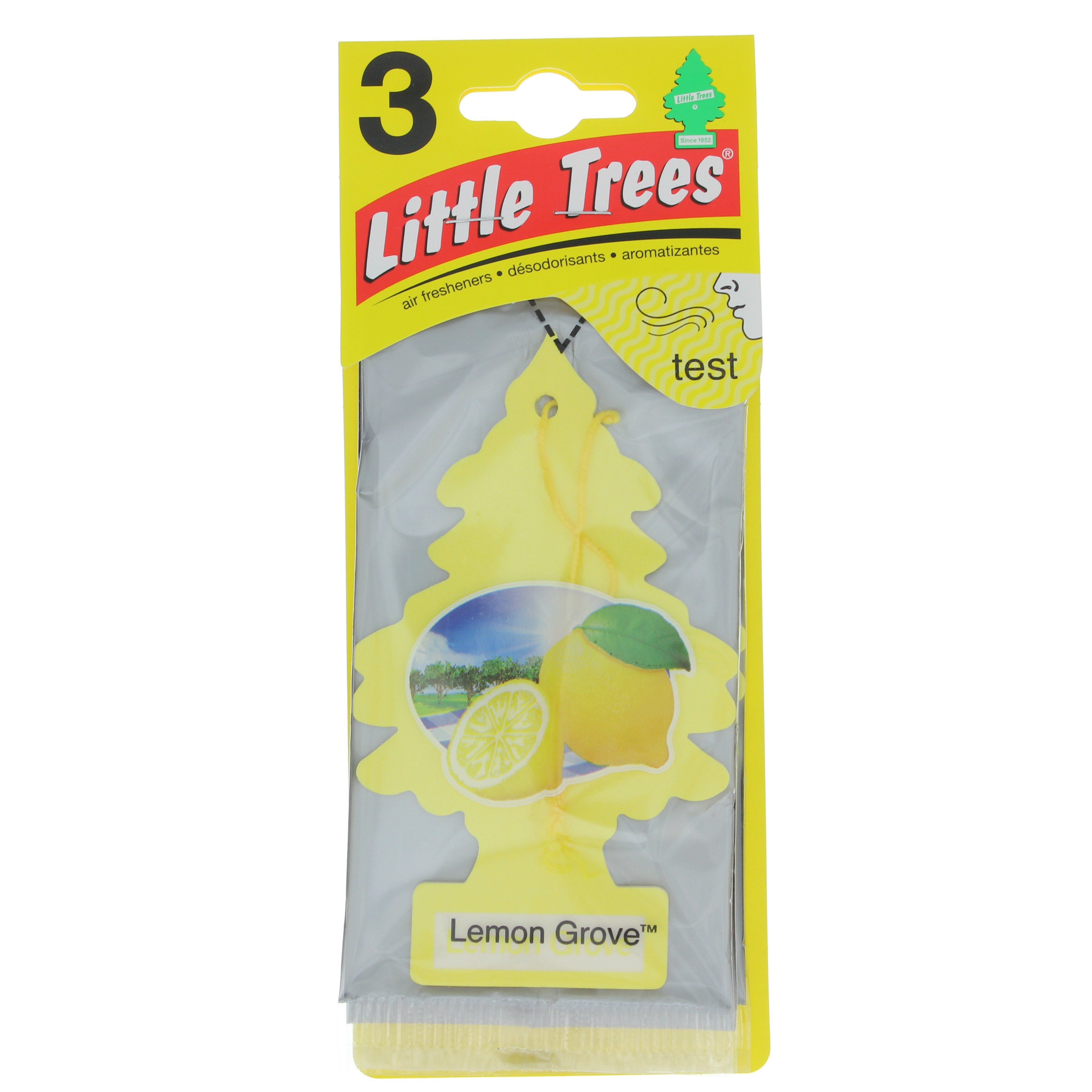 Little Trees Lemon Grove Air Freshener Shop Car Accessories at HEB