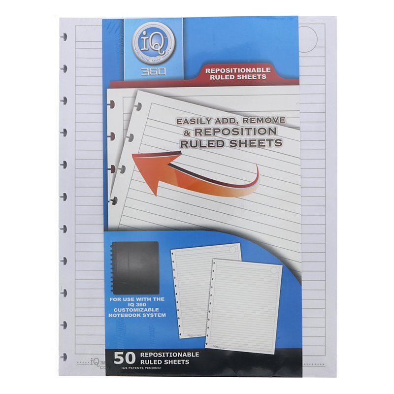 Continental Accessory Lined Refill Paper Large - Shop School & Office  Supplies at H-E-B