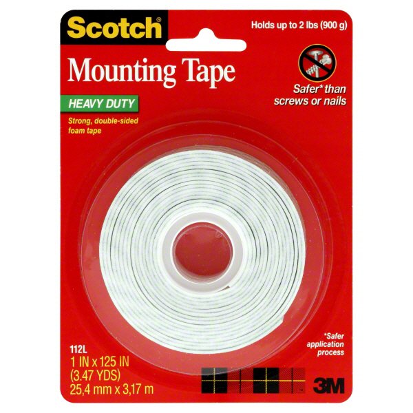 Scotch Mounting Tape Heavy Duty Shop Adhesives & Tape at HEB