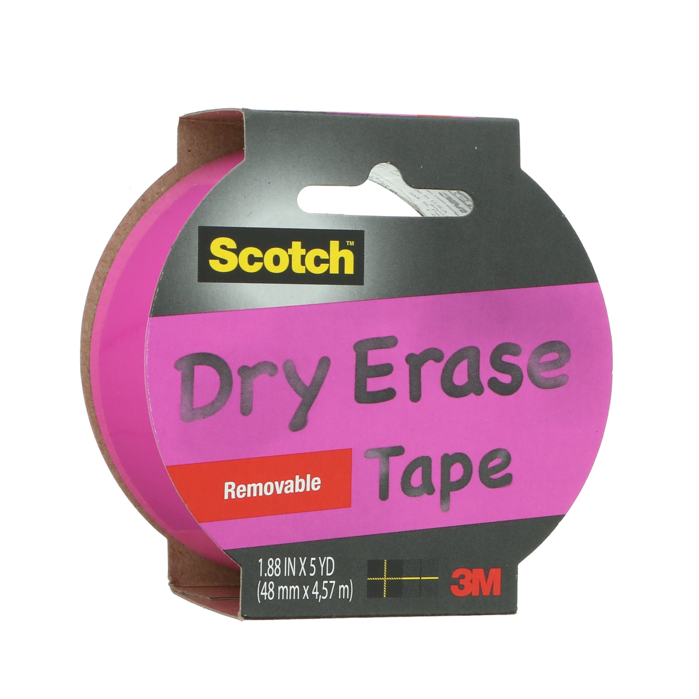 Scotch Dry Erase Tape Pink