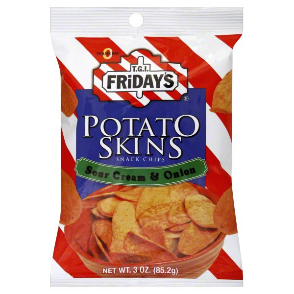 TGI Fridays Sour Cream & Onion Potato Skins - Shop at H-E-B